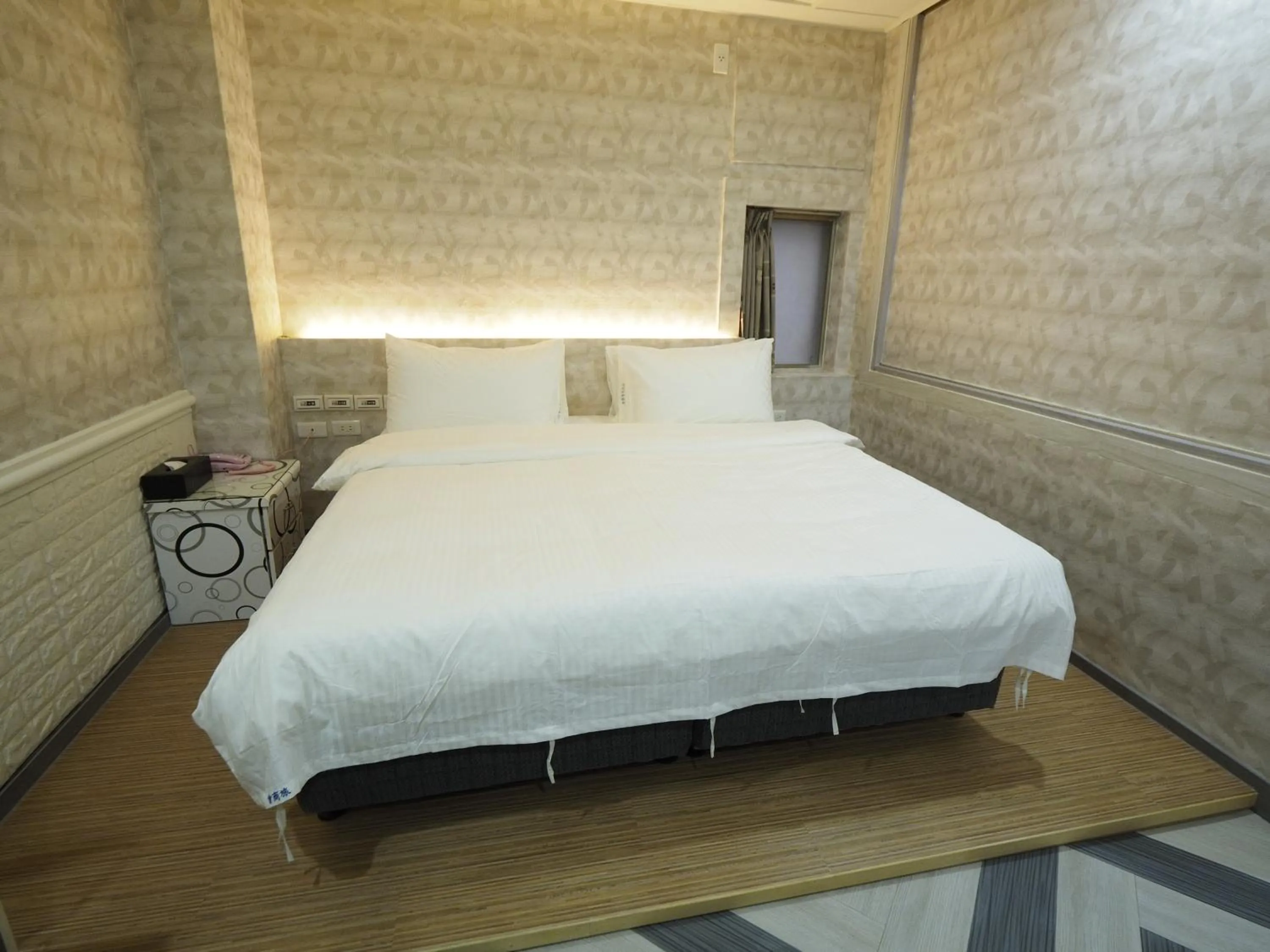 Bed in 合悅都會商旅 Heyue HOTEL