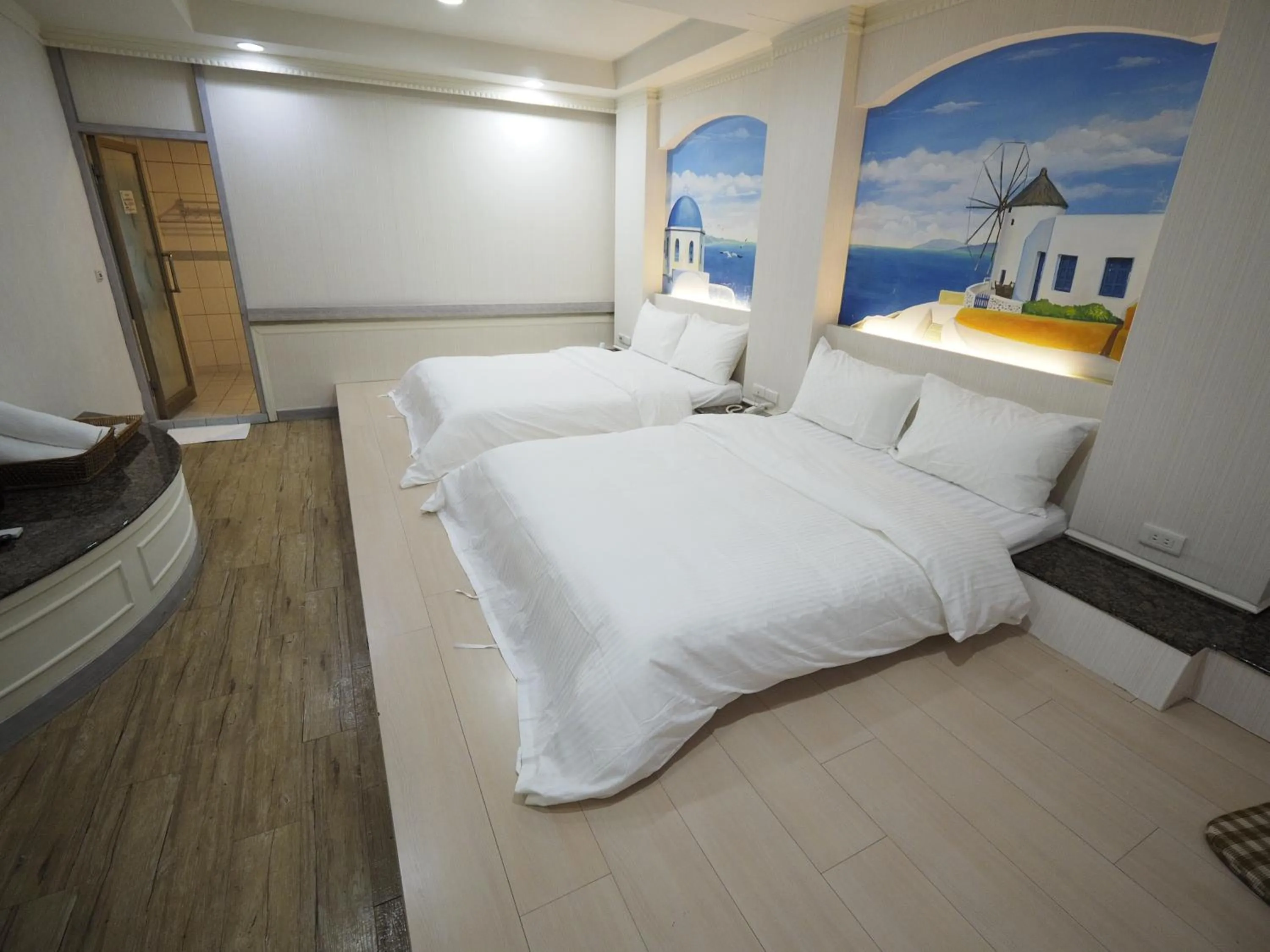 Bed in 合悅都會商旅 Heyue HOTEL