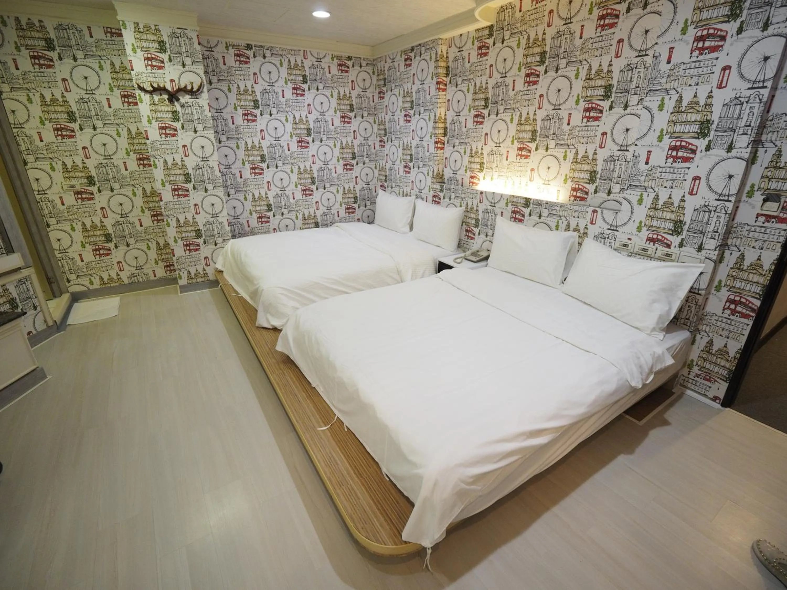 Bed in 合悅都會商旅 Heyue HOTEL