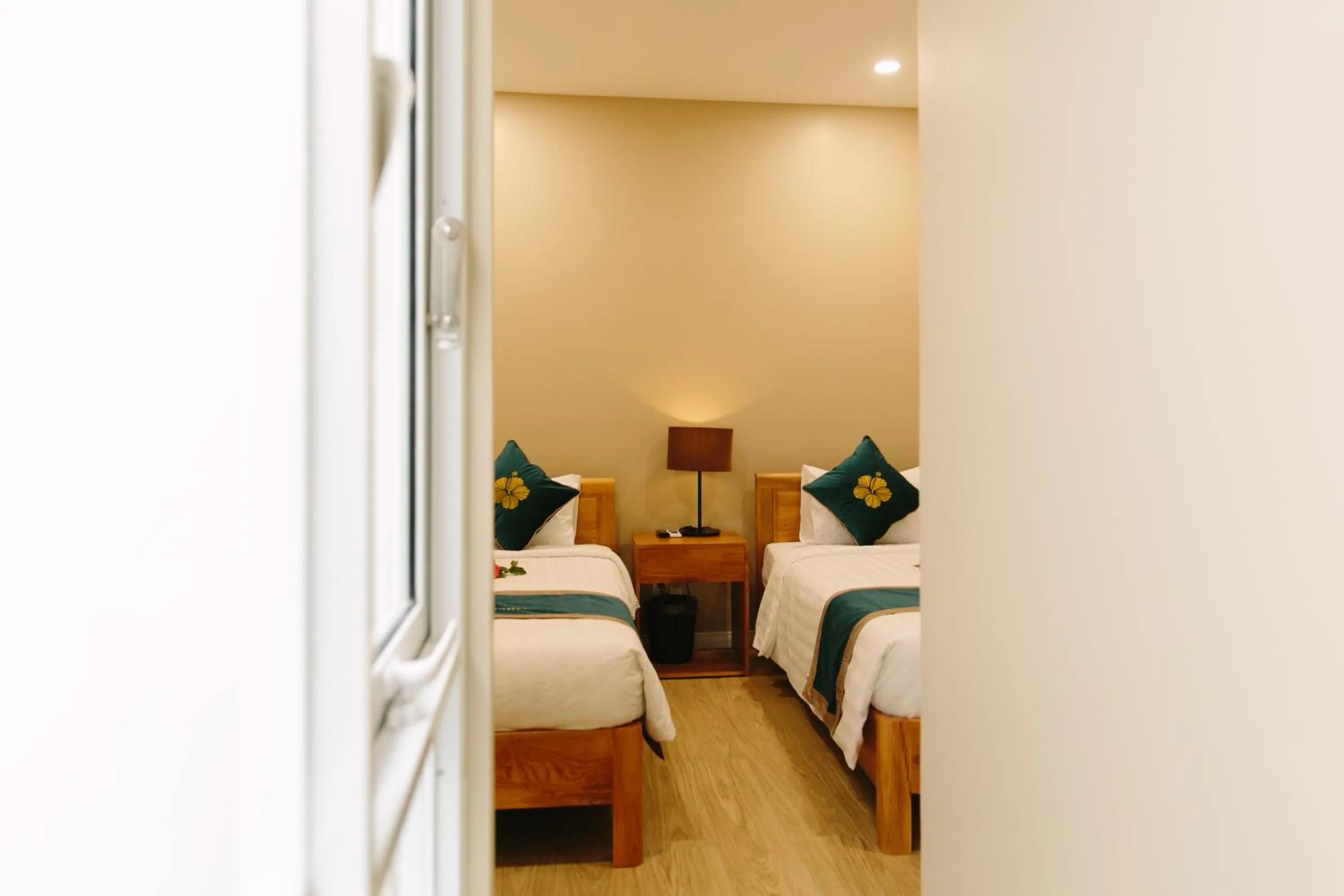 Bed in Minh Nhung Hotel