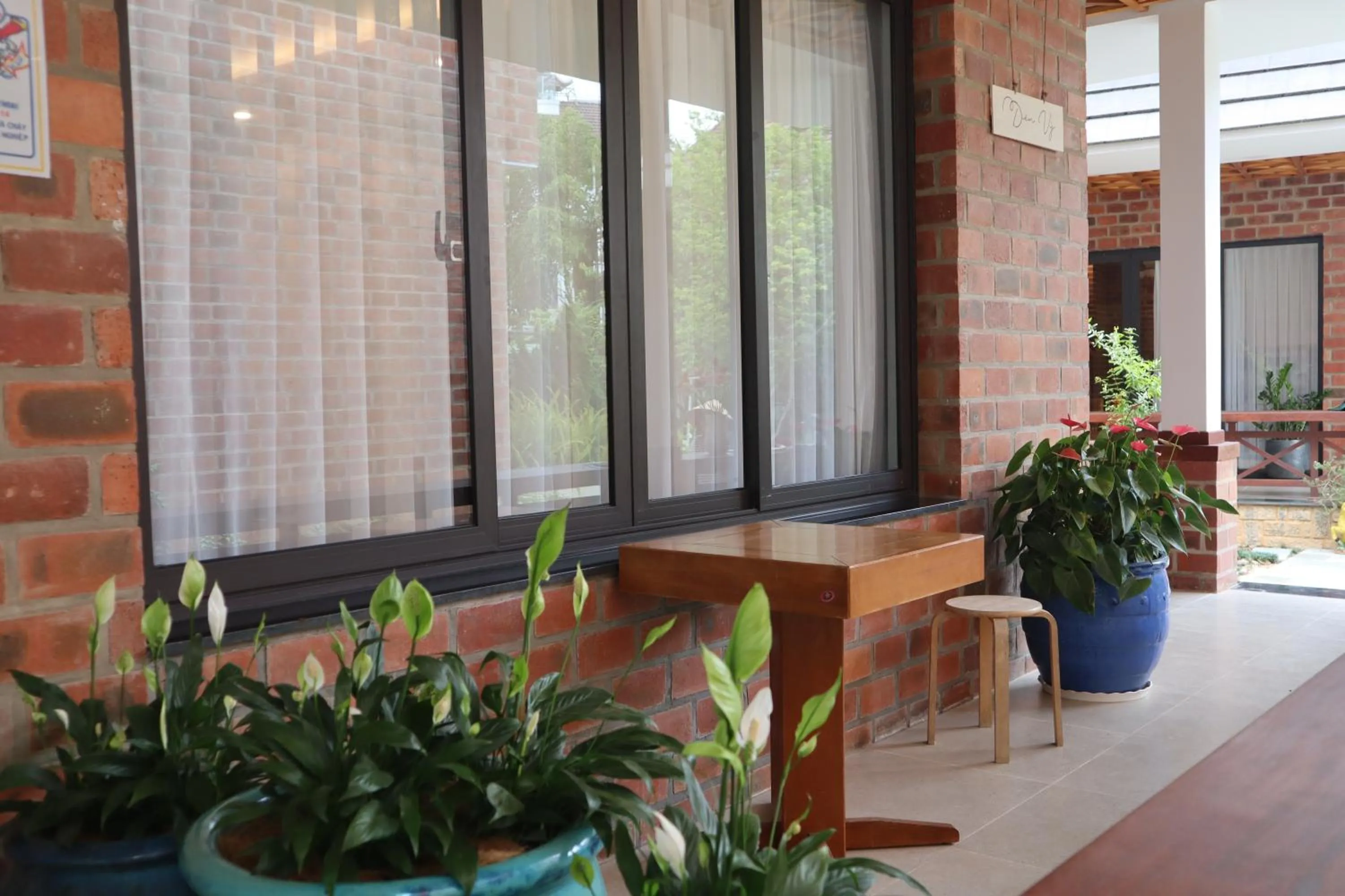 Balcony/Terrace in Hoang Loc Villa