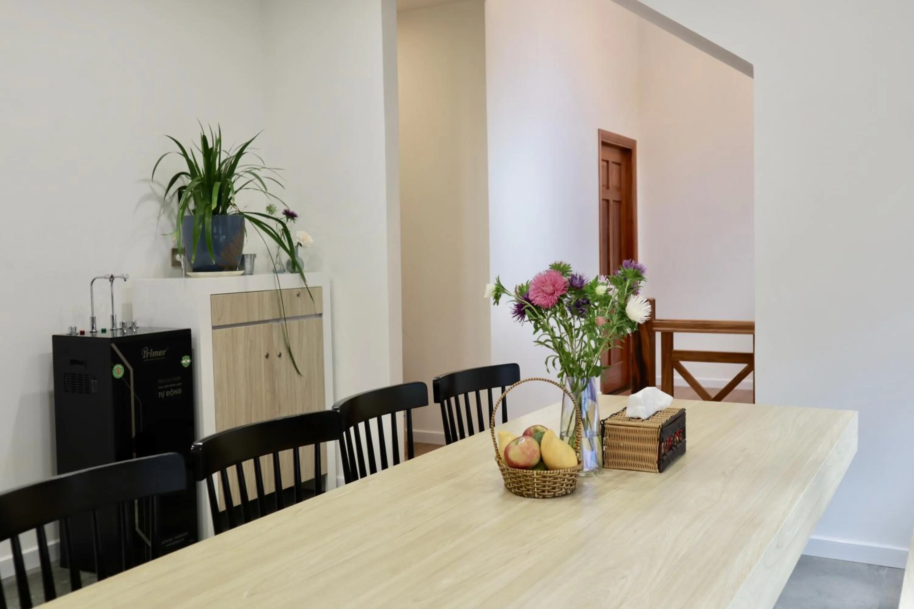 Dining area in Hoang Loc Villa