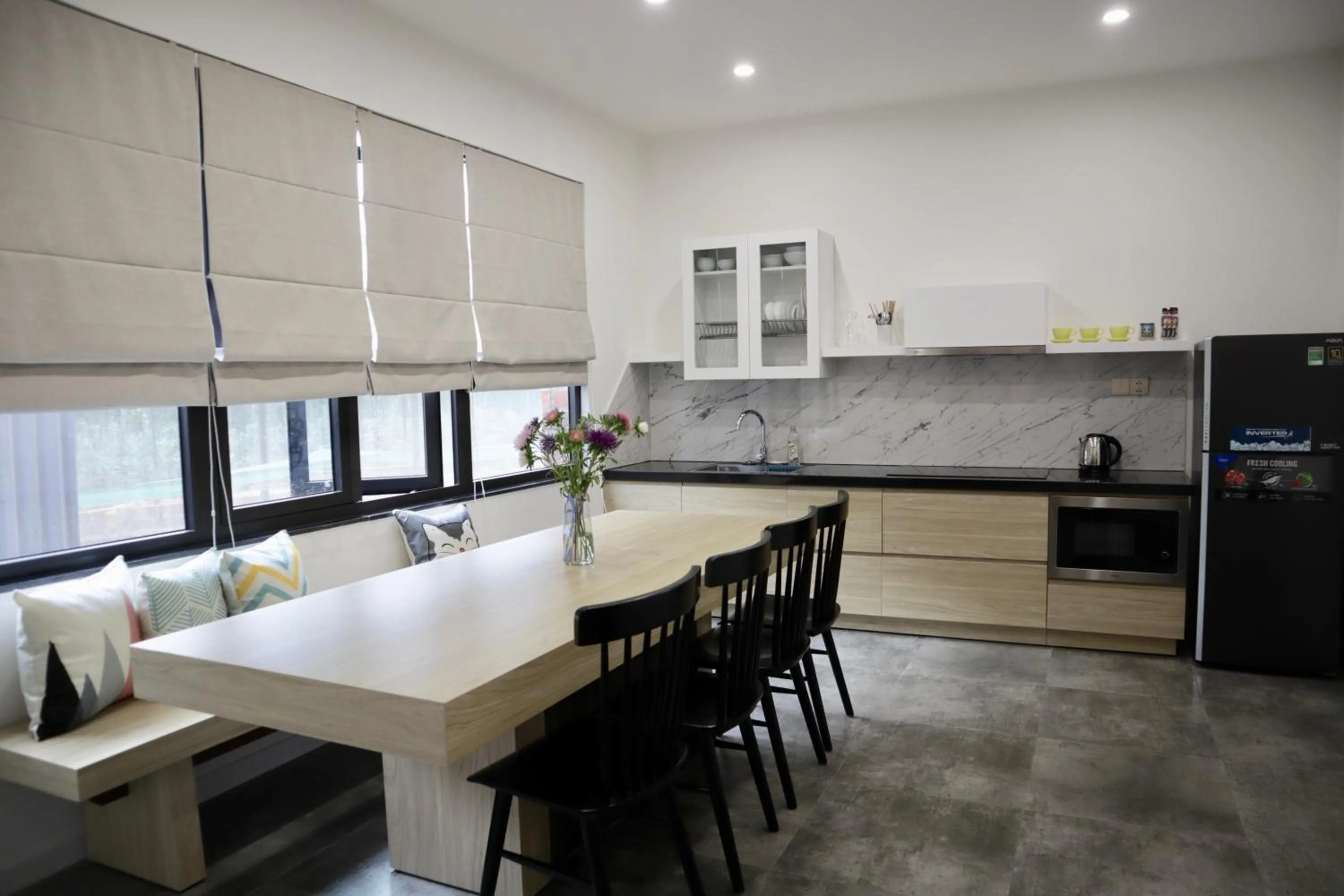 Kitchen or kitchenette in Hoang Loc Villa