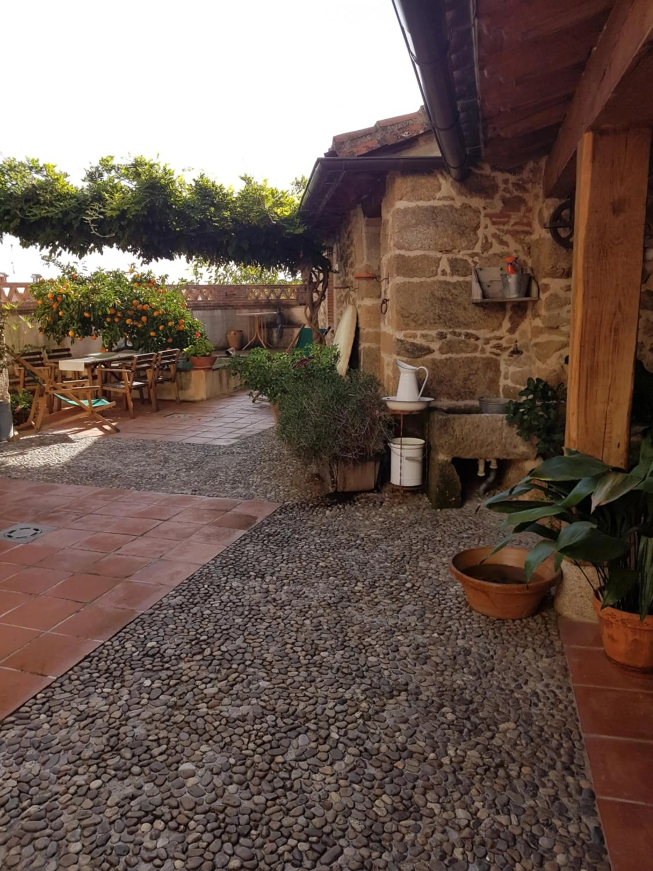 Patio in El Atalanto