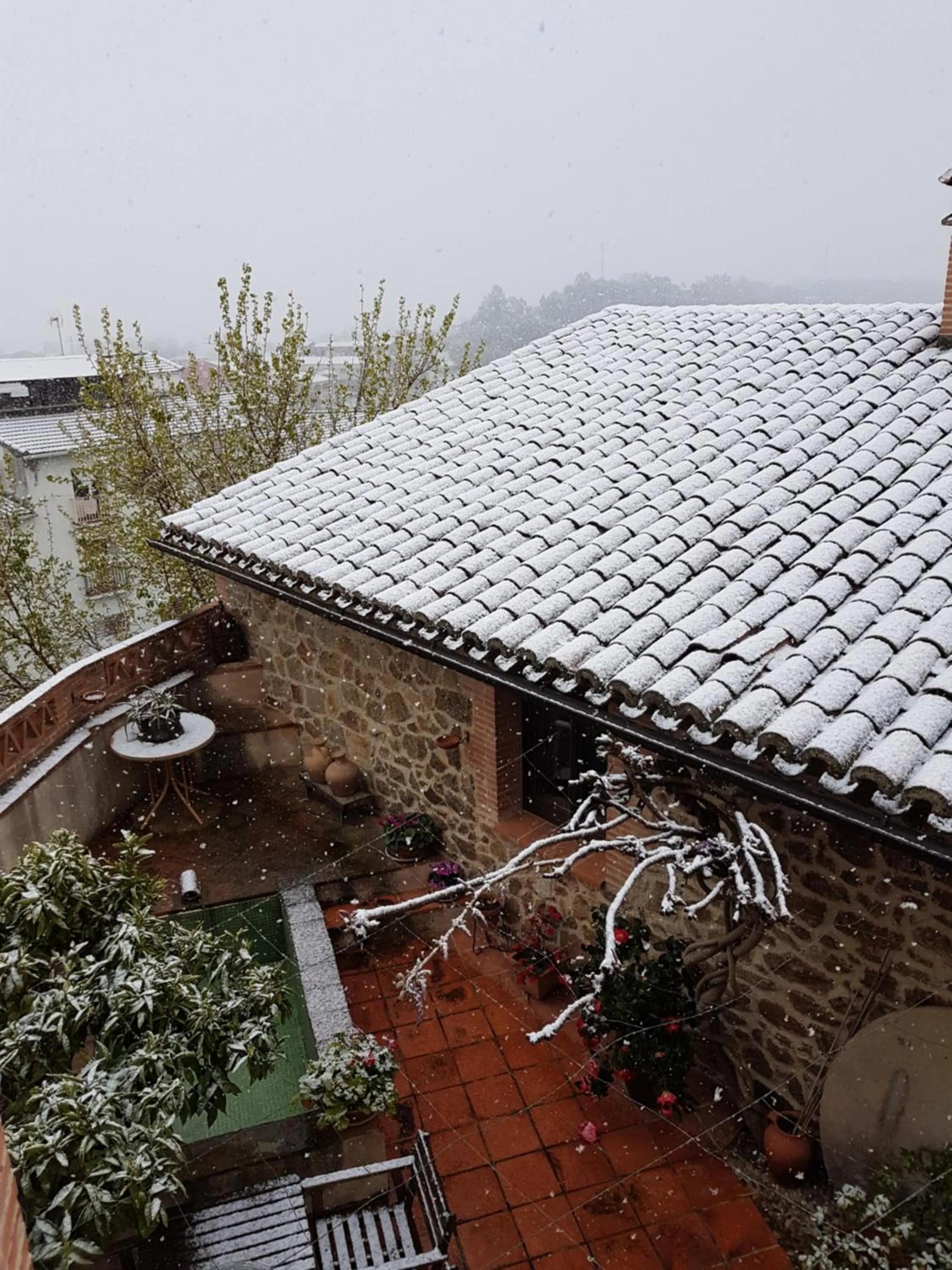 Bird's eye view in El Atalanto