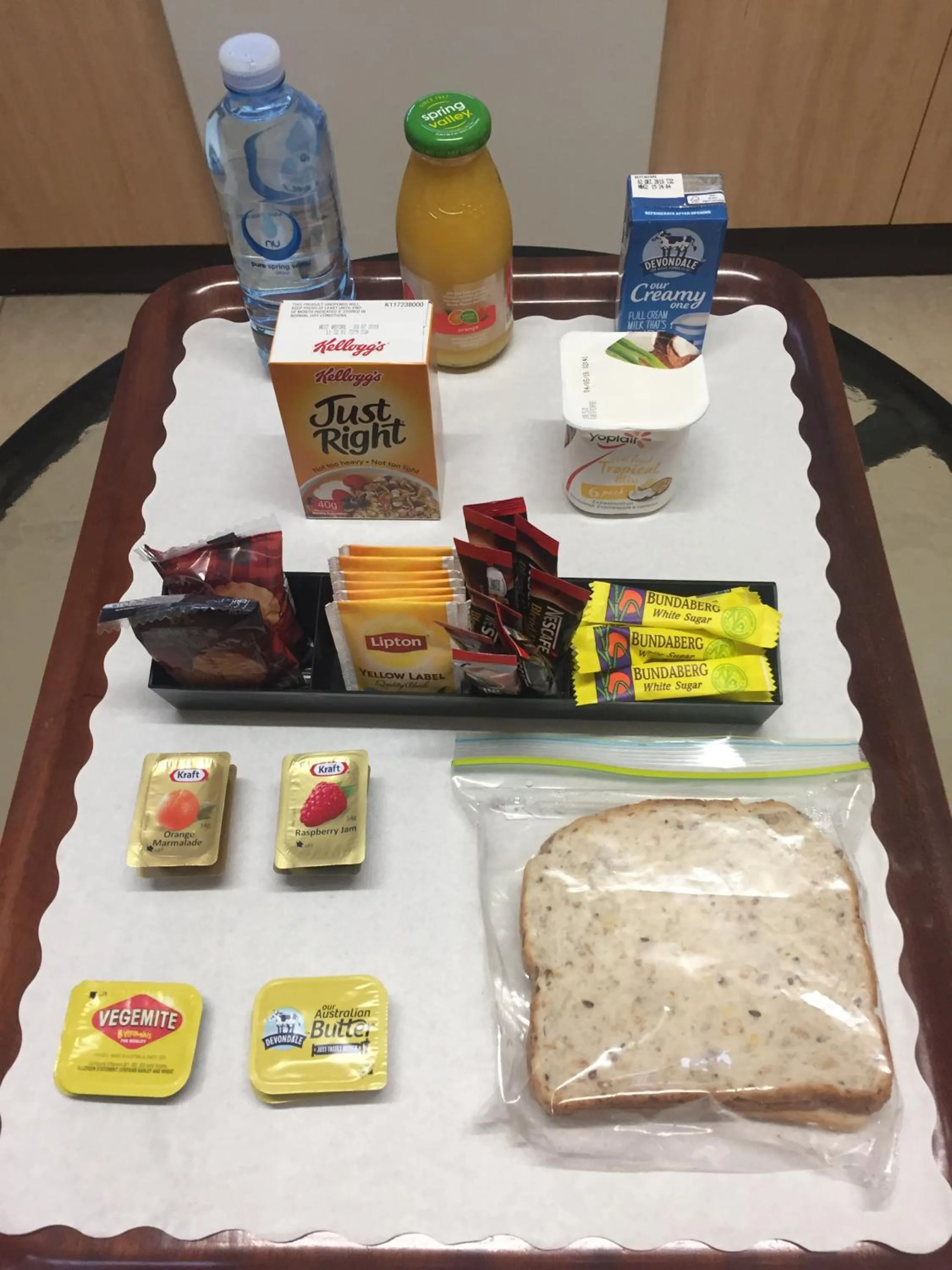 Continental breakfast in Alexander Cameron Suites