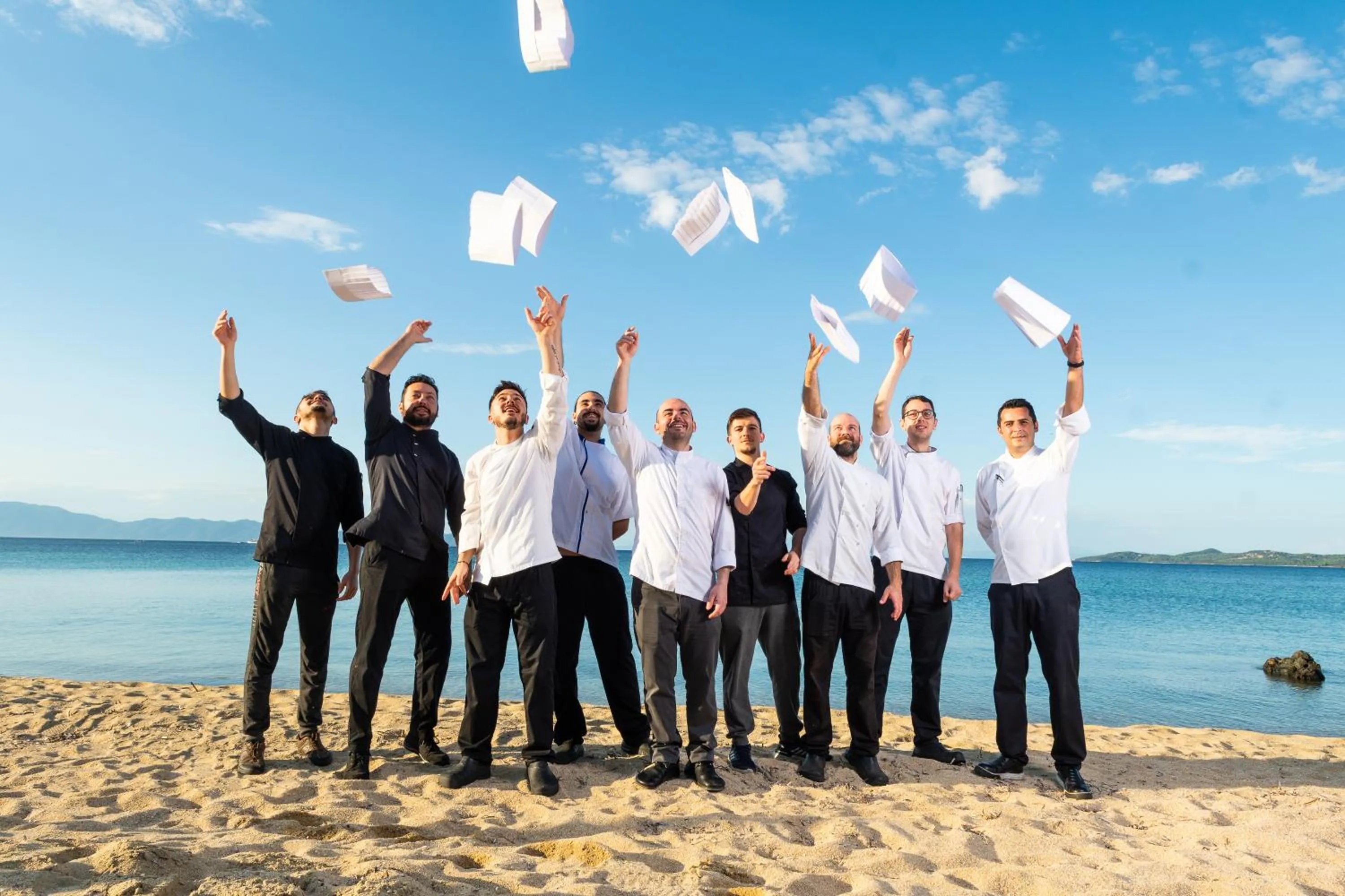 Staff in Avaton Luxury Beach Resort - Relais & Chateaux