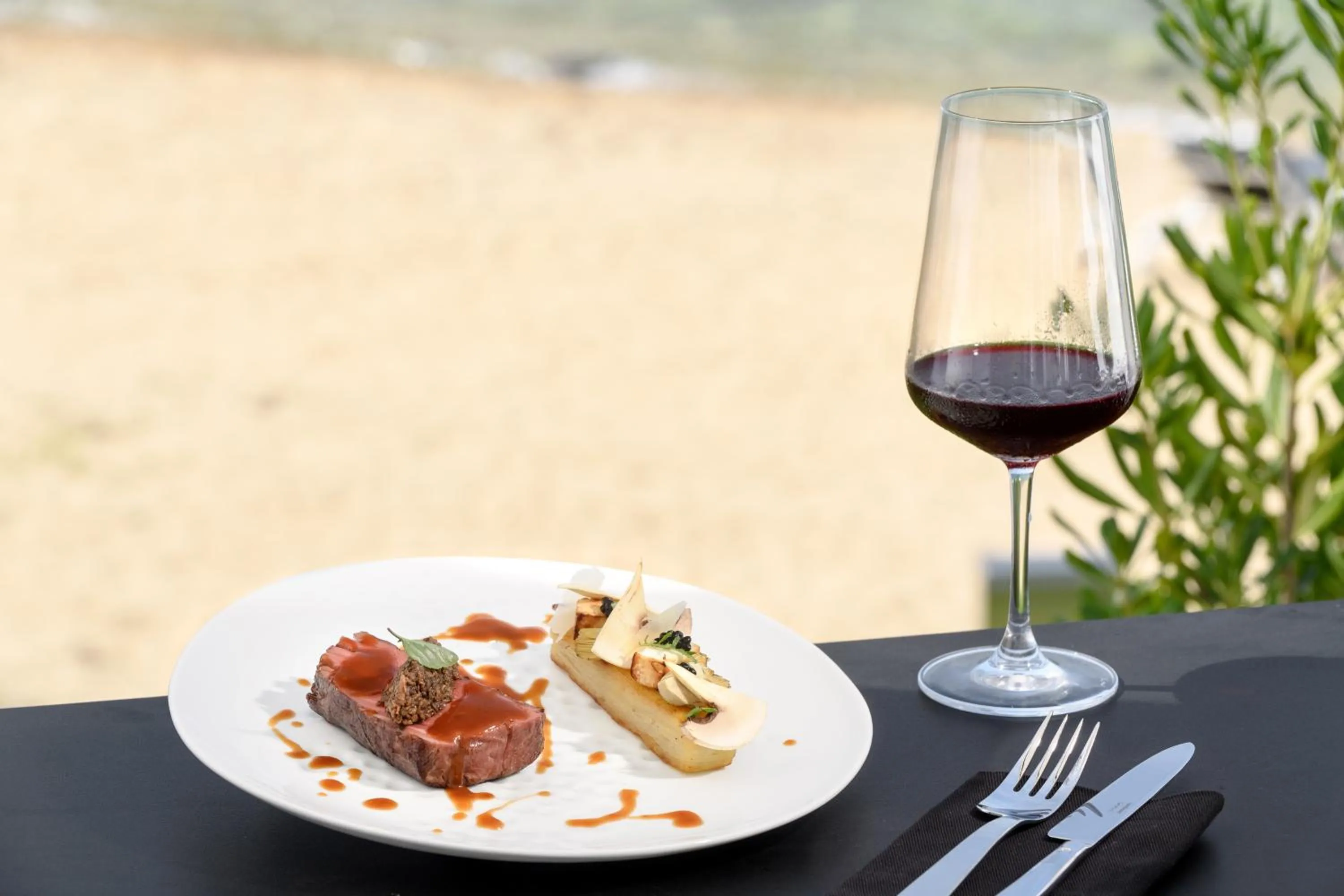 Restaurant/places to eat in Avaton Luxury Beach Resort - Relais & Chateaux