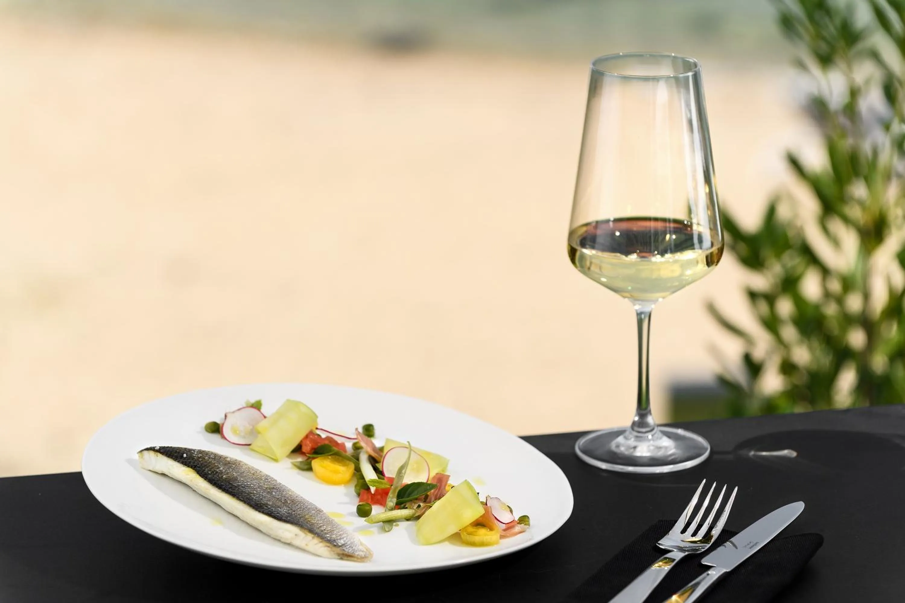 Restaurant/places to eat in Avaton Luxury Beach Resort - Relais & Chateaux
