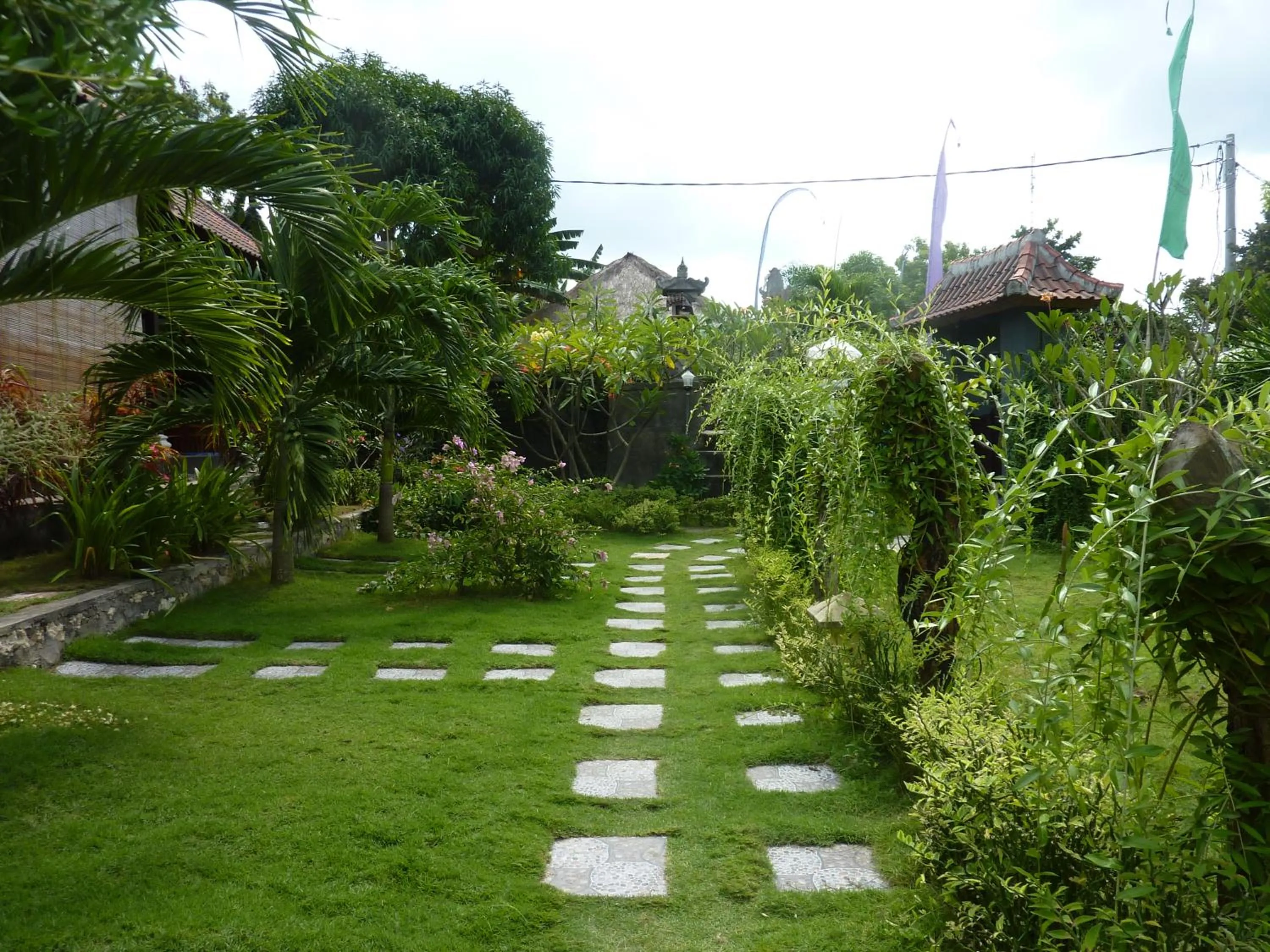 Garden view in Perdana Homestay Lembongan