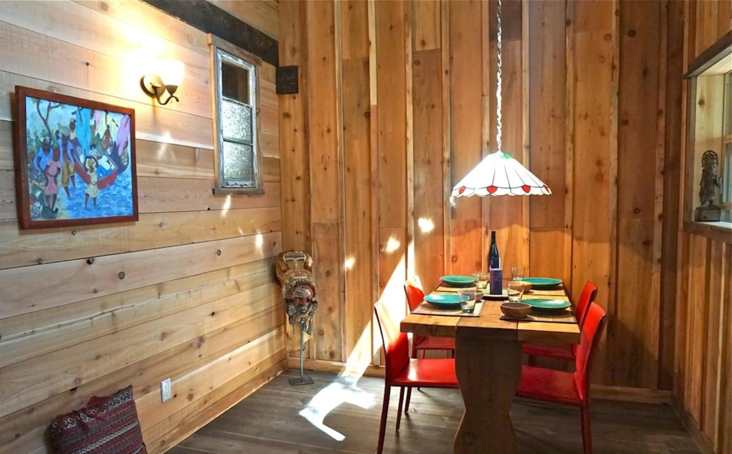 Dining area in Logden Lodge