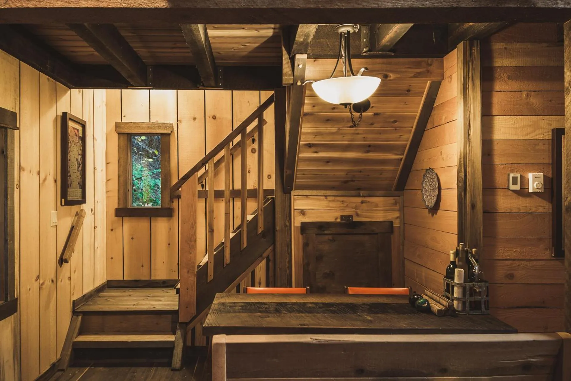 Dining area in Logden Lodge