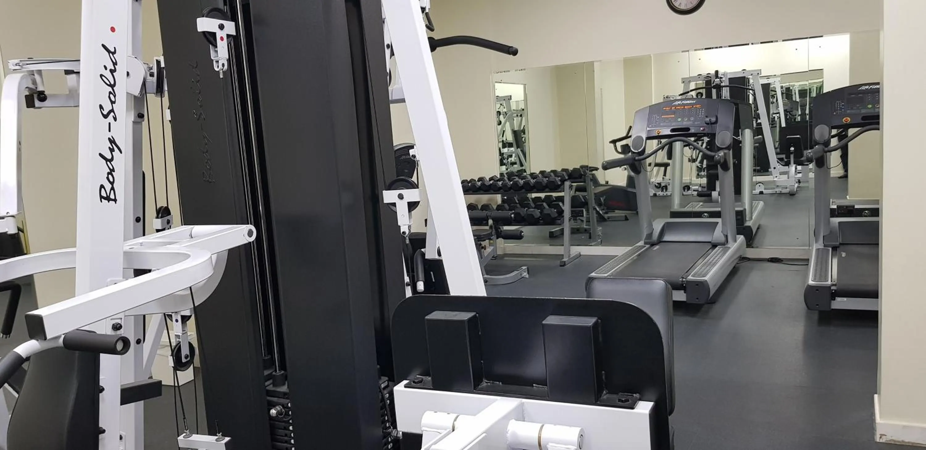 Fitness centre/facilities in Remas Hotel Suites - Al Khoudh, Seeb, Muscat