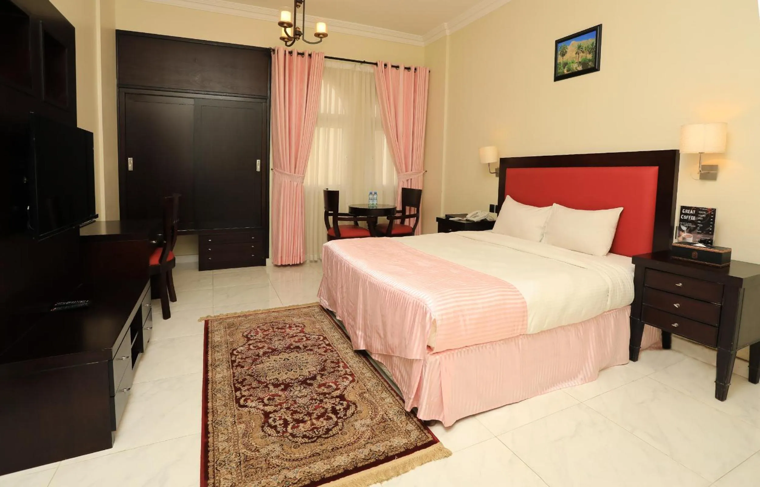 Bedroom, Bed in Remas Hotel Suites - Al Khoudh, Seeb, Muscat