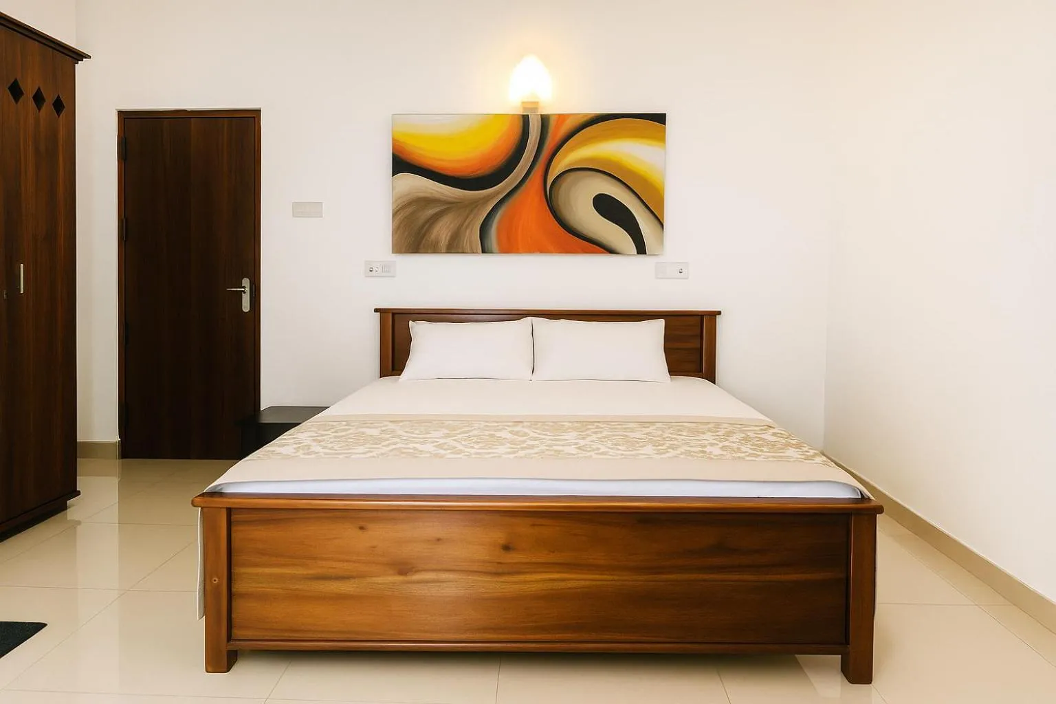 Bed in Ranaya Residence Kandy
