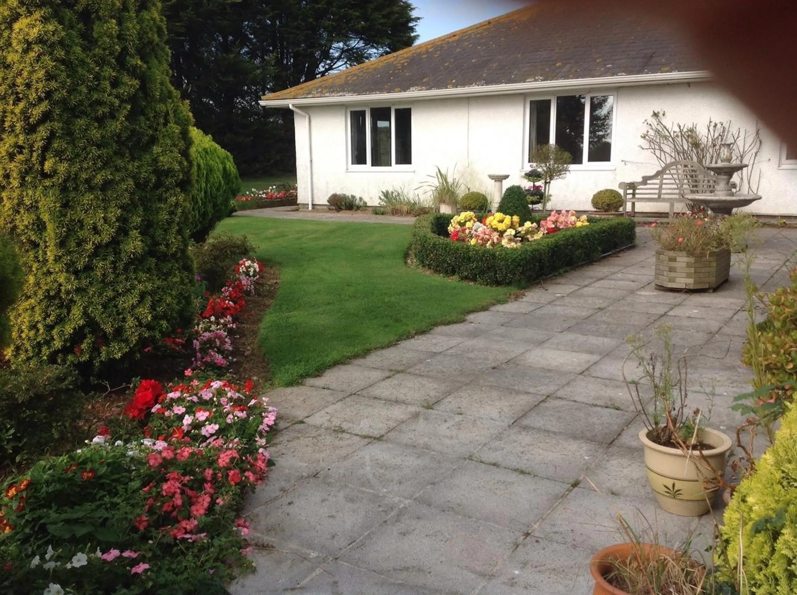 Garden in Estuary View Farm
