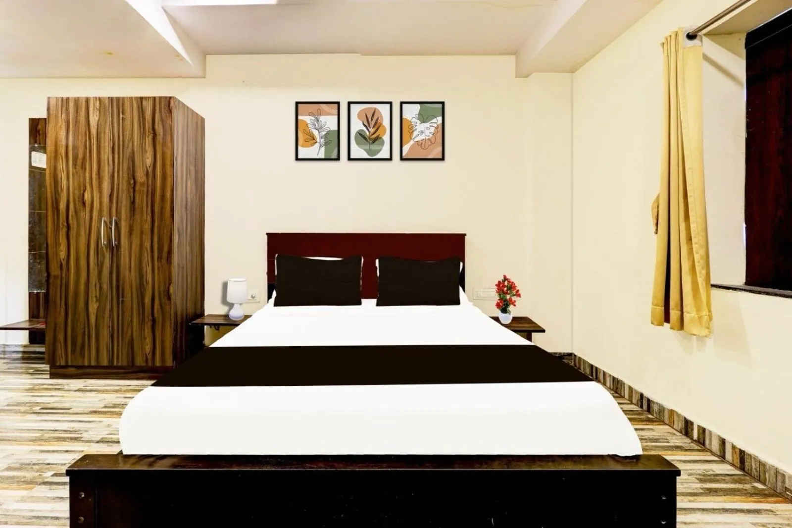 Bedroom in Hotel O Akshaya Bheemas Inn