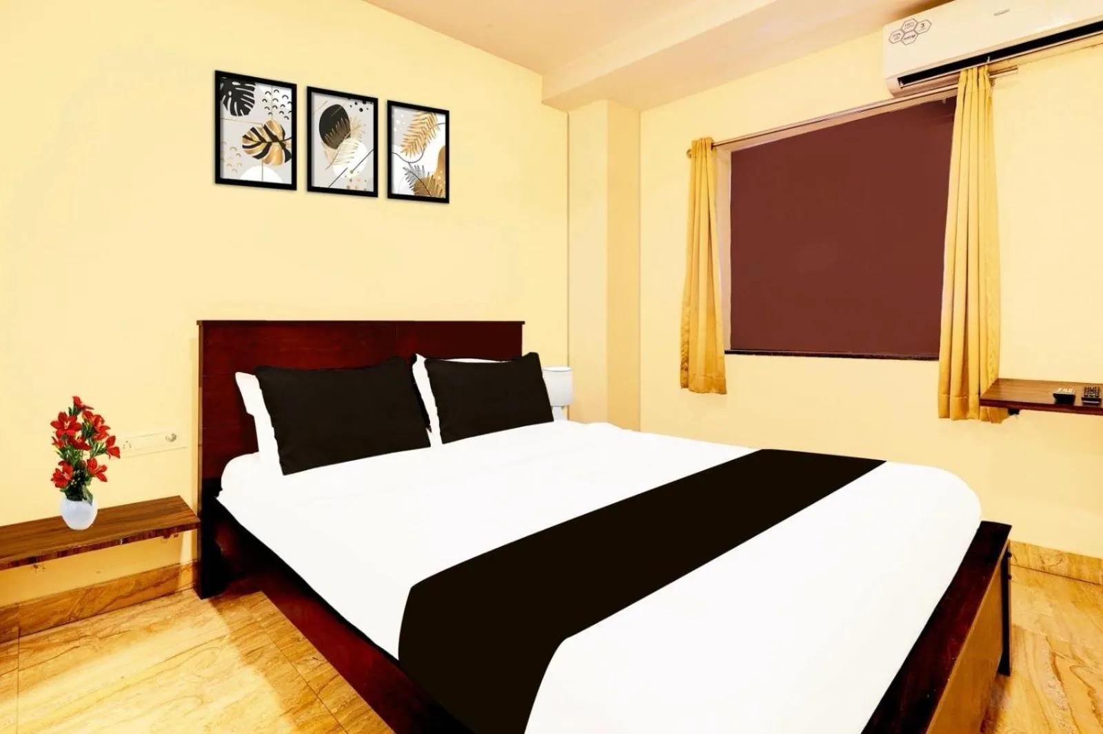 Bedroom in Hotel O Akshaya Bheemas Inn