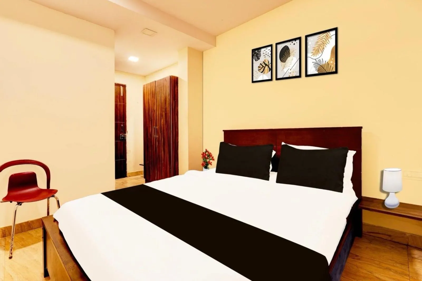 Bedroom in Hotel O Akshaya Bheemas Inn