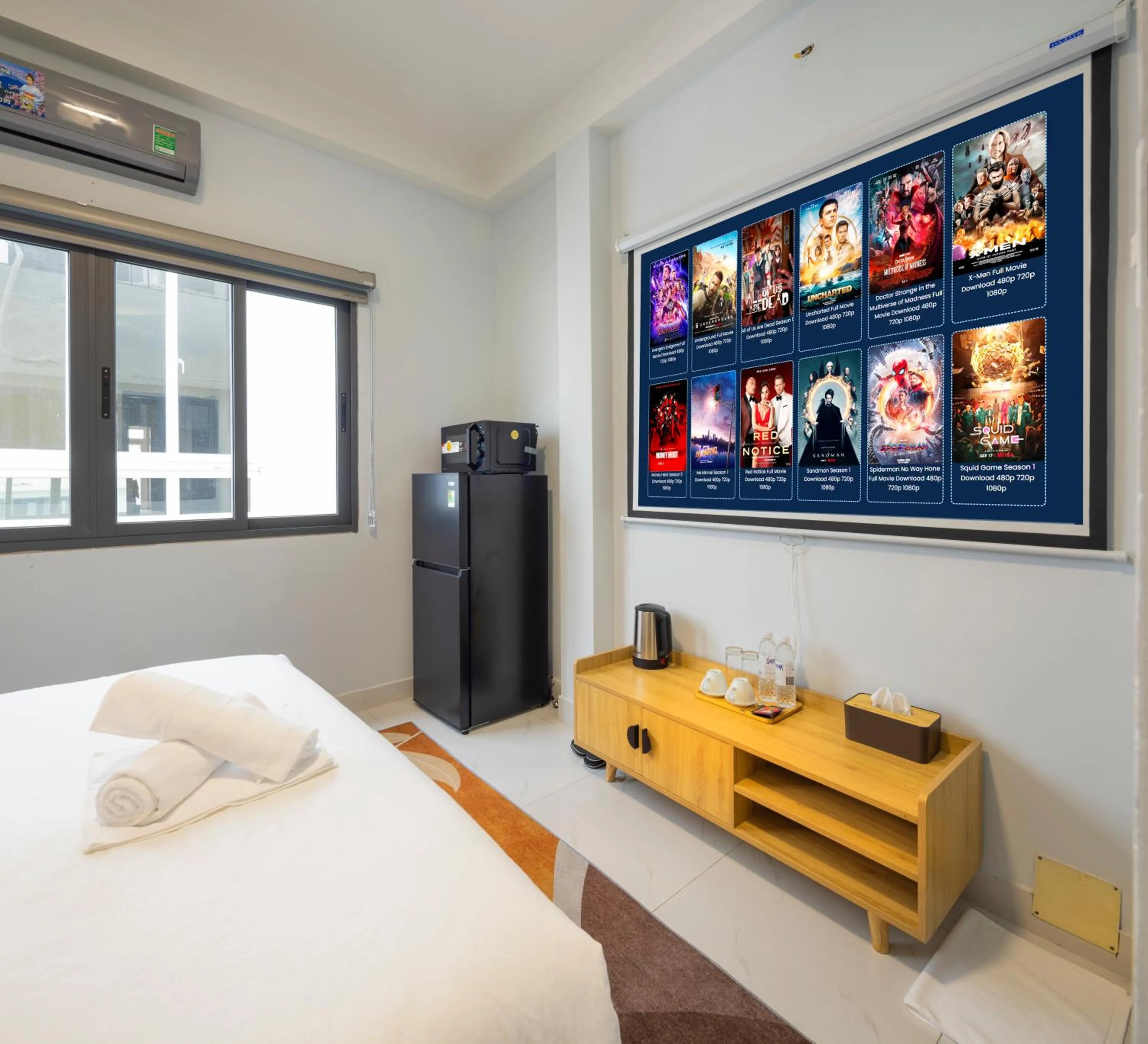 Bed in Diamond crown 2 Hotel