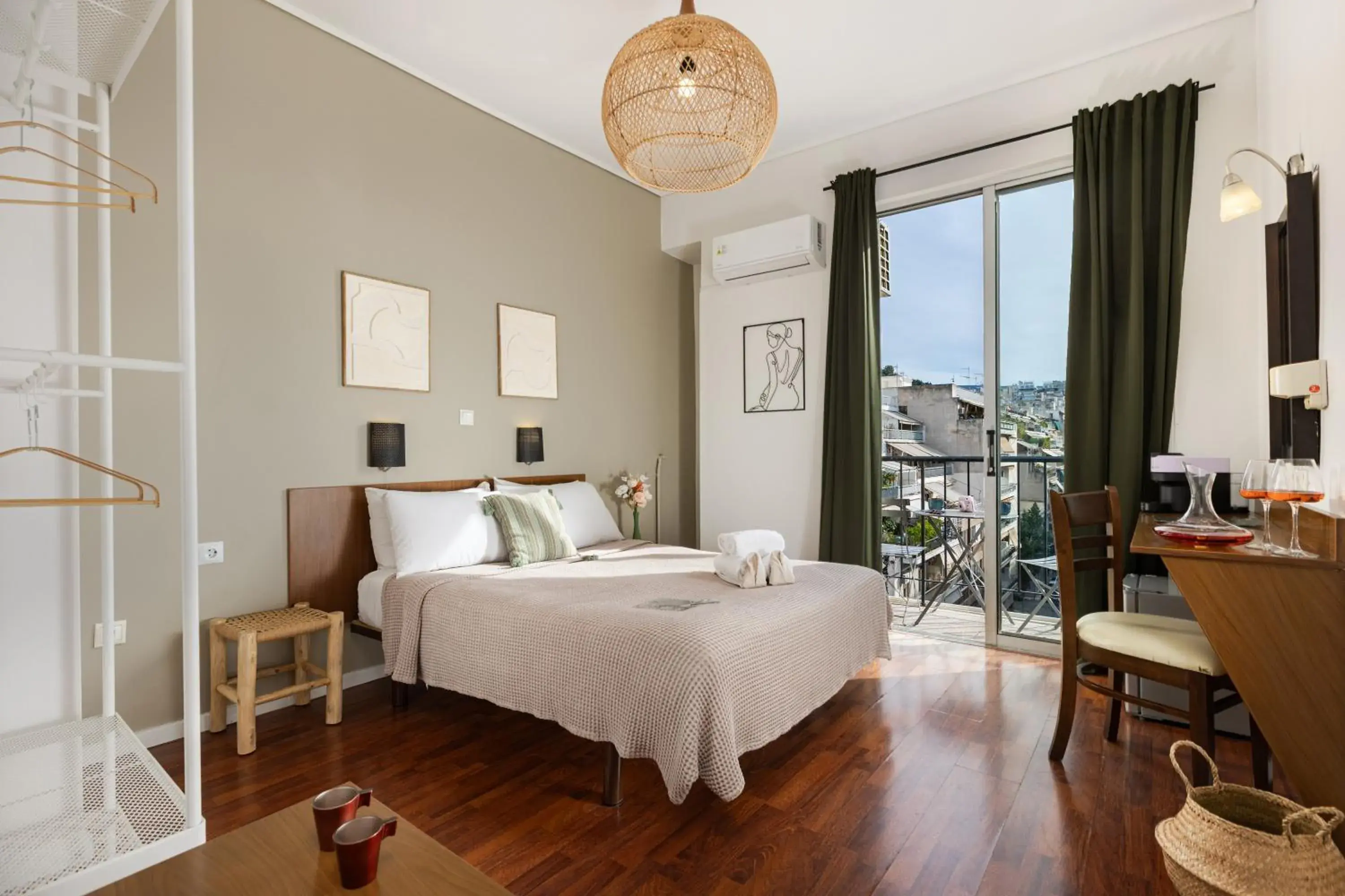 Double Room with Balcony in The Square Hotel by X&N Double Room with Balcony in The Square Hotel by X&N