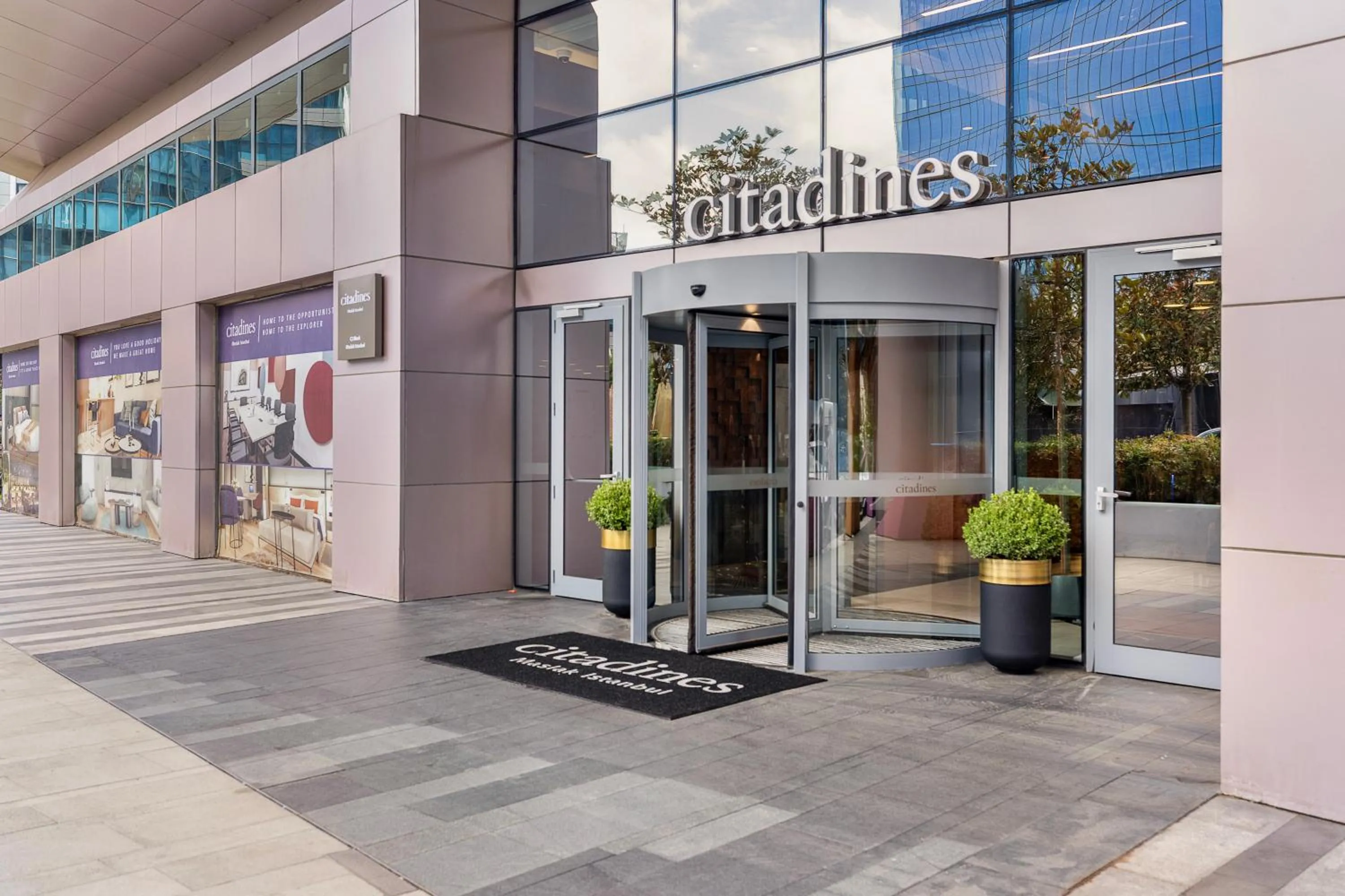 Facade/entrance in Citadines Maslak Istanbul