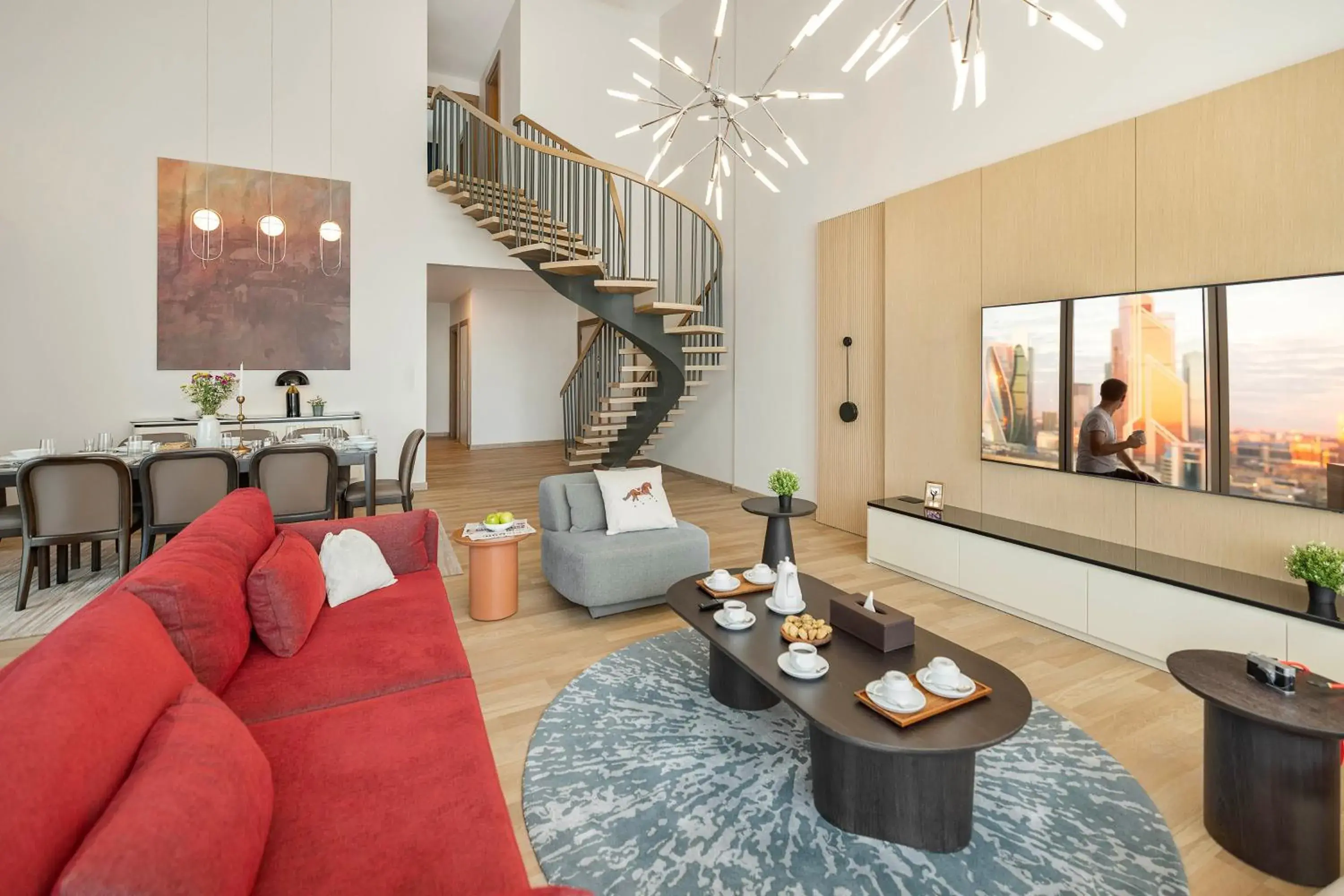 Three-Bedroom Superior Apartment in Citadines Maslak Istanbul Three-Bedroom Superior Apartment in Citadines Maslak Istanbul