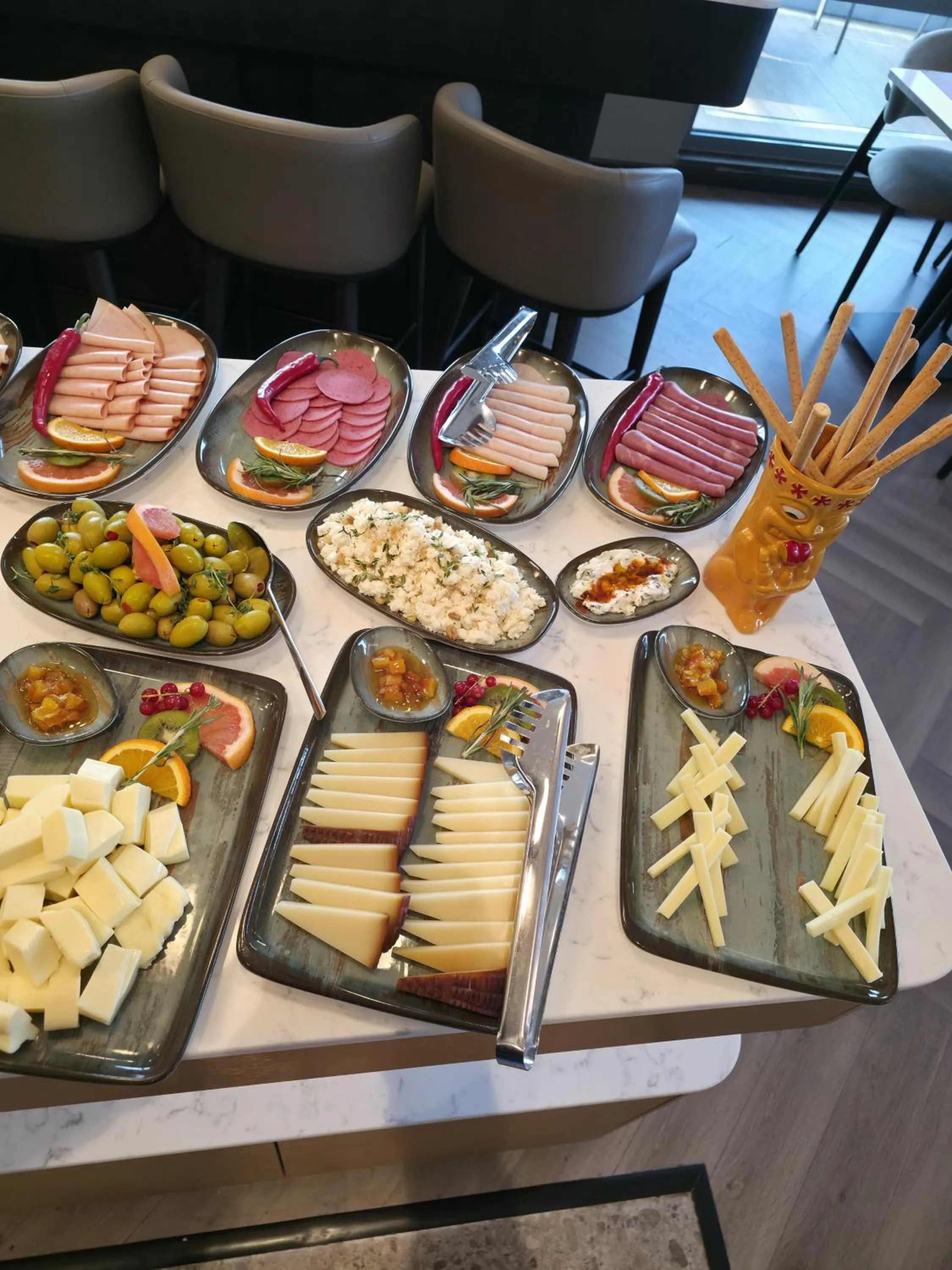 Breakfast in Citadines Maslak Istanbul