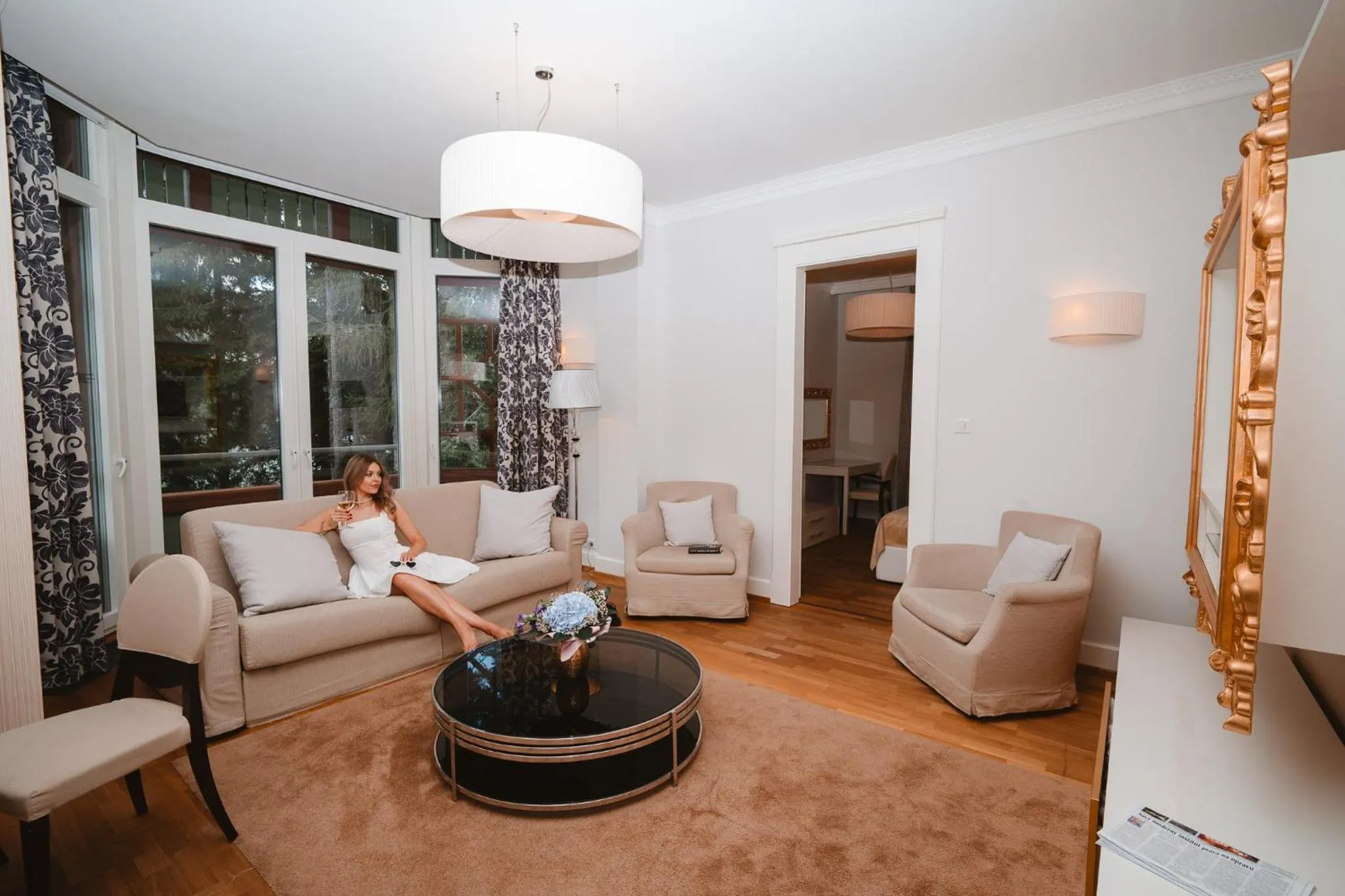 Living room in Vila Marína