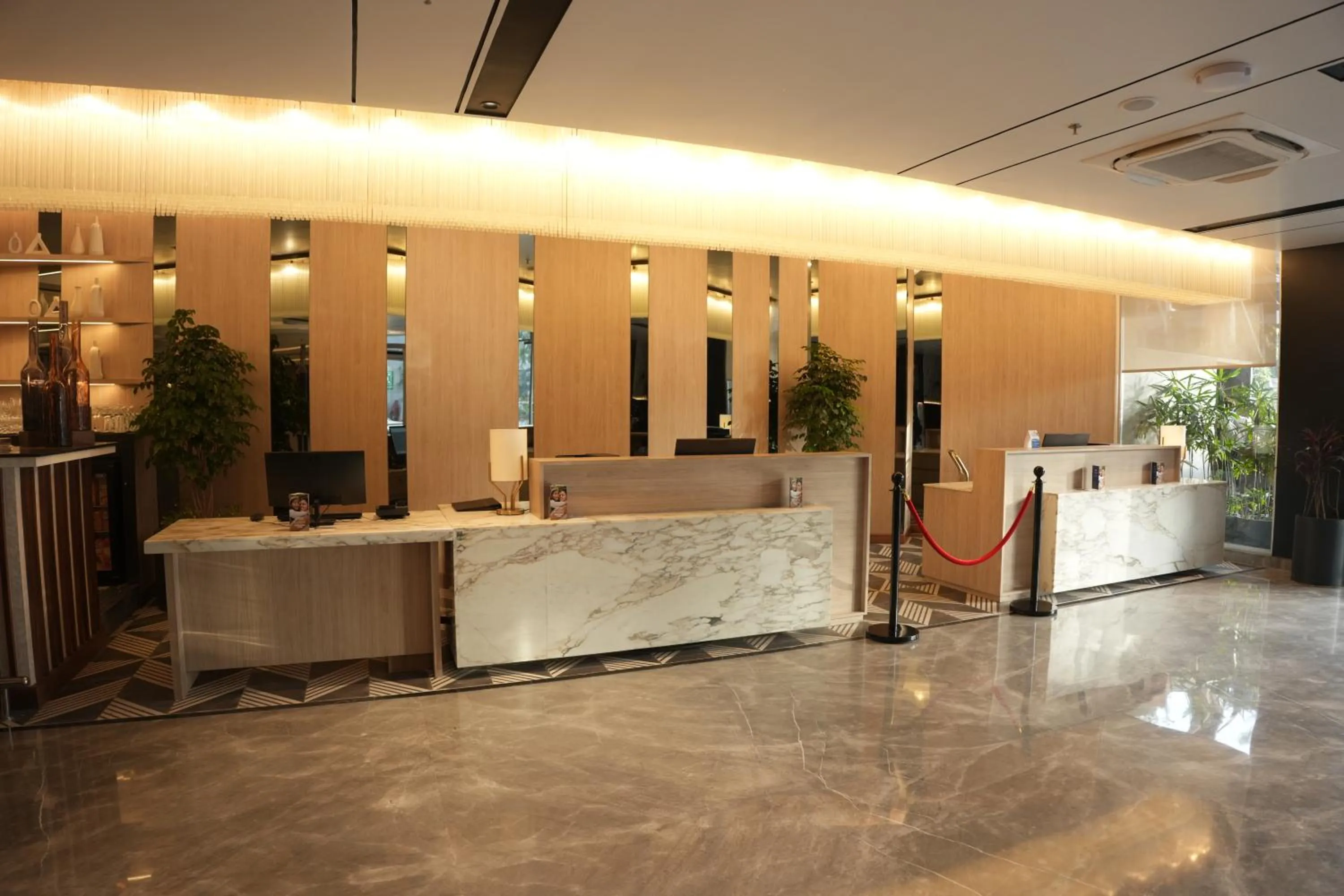 Lobby or reception in Ramada Encore by Wyndham Chandigarh Zirakpur