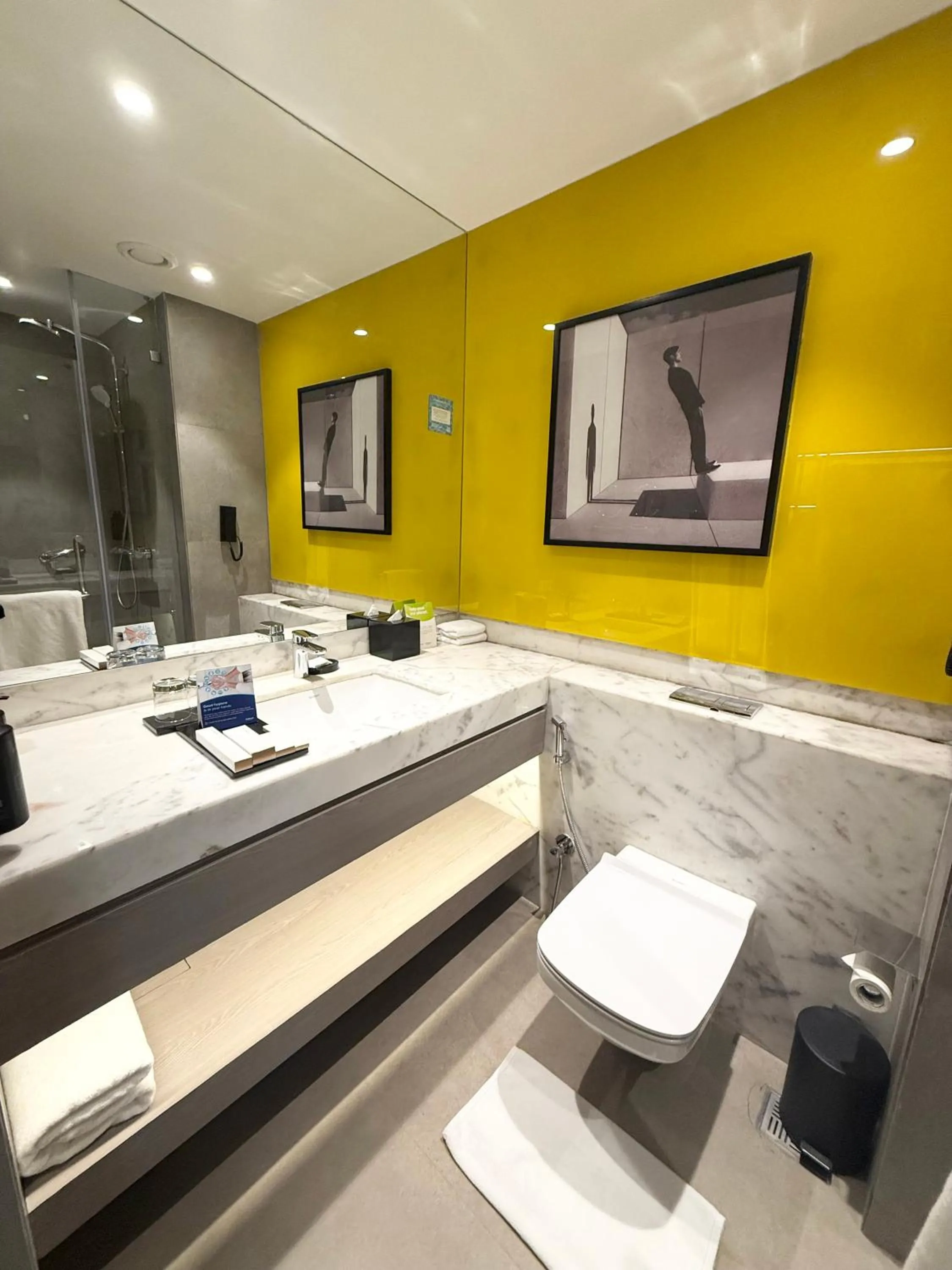 Bathroom in Ramada Encore by Wyndham Chandigarh Zirakpur