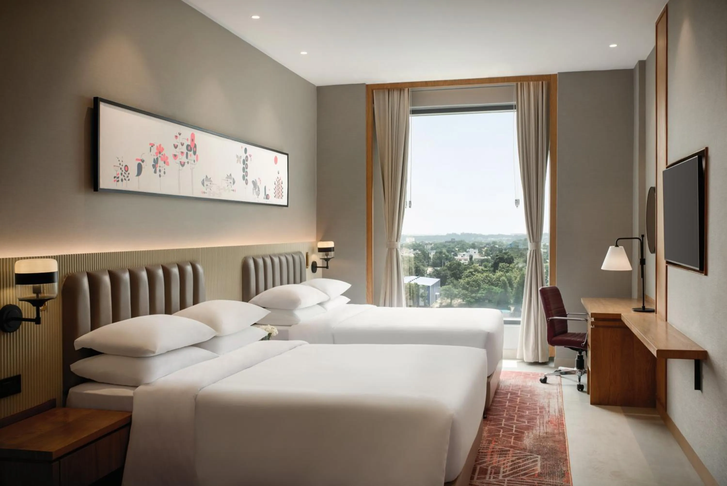 Bed in Ramada by Wyndham Ranchi