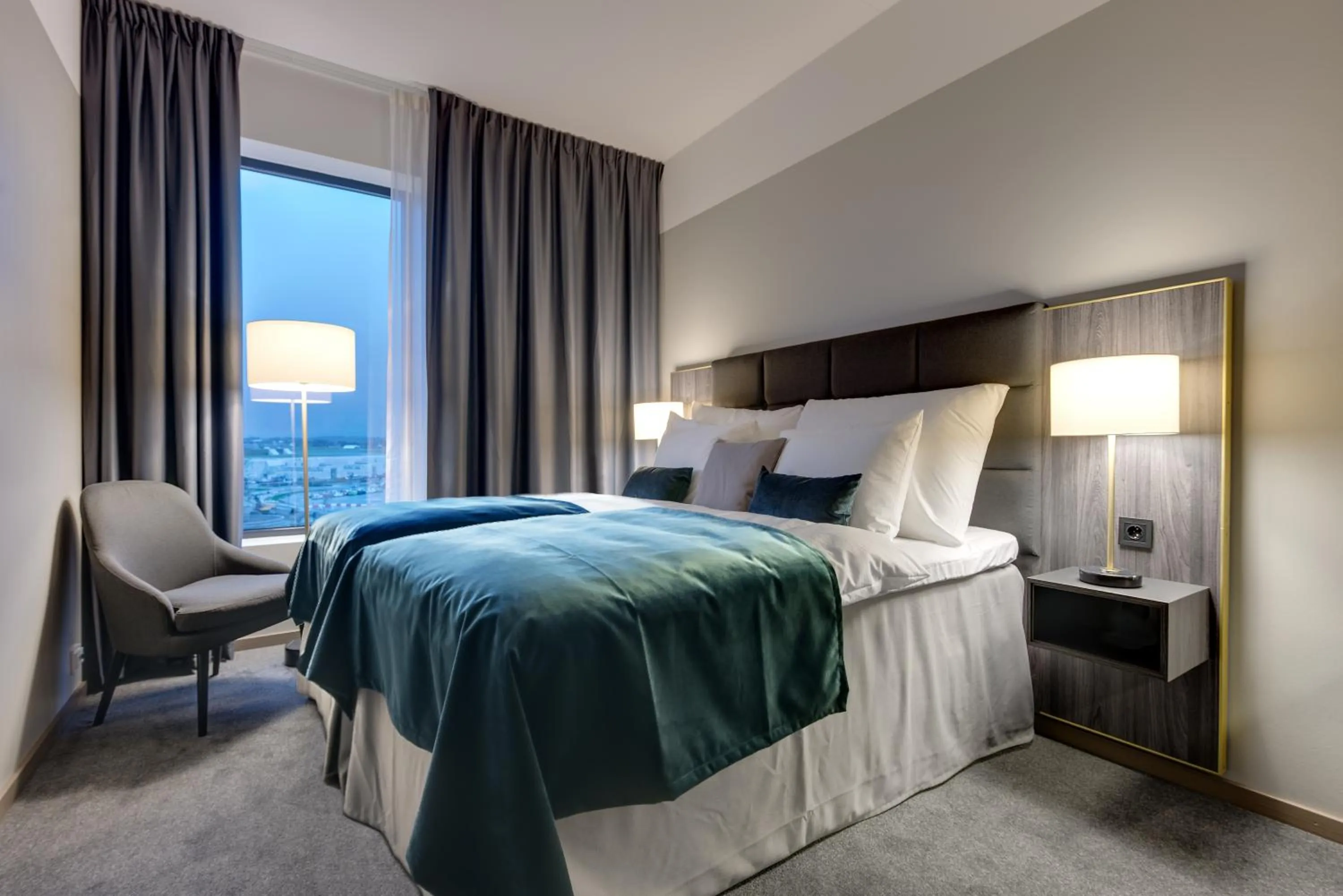 Bed in Clarion Hotel Air