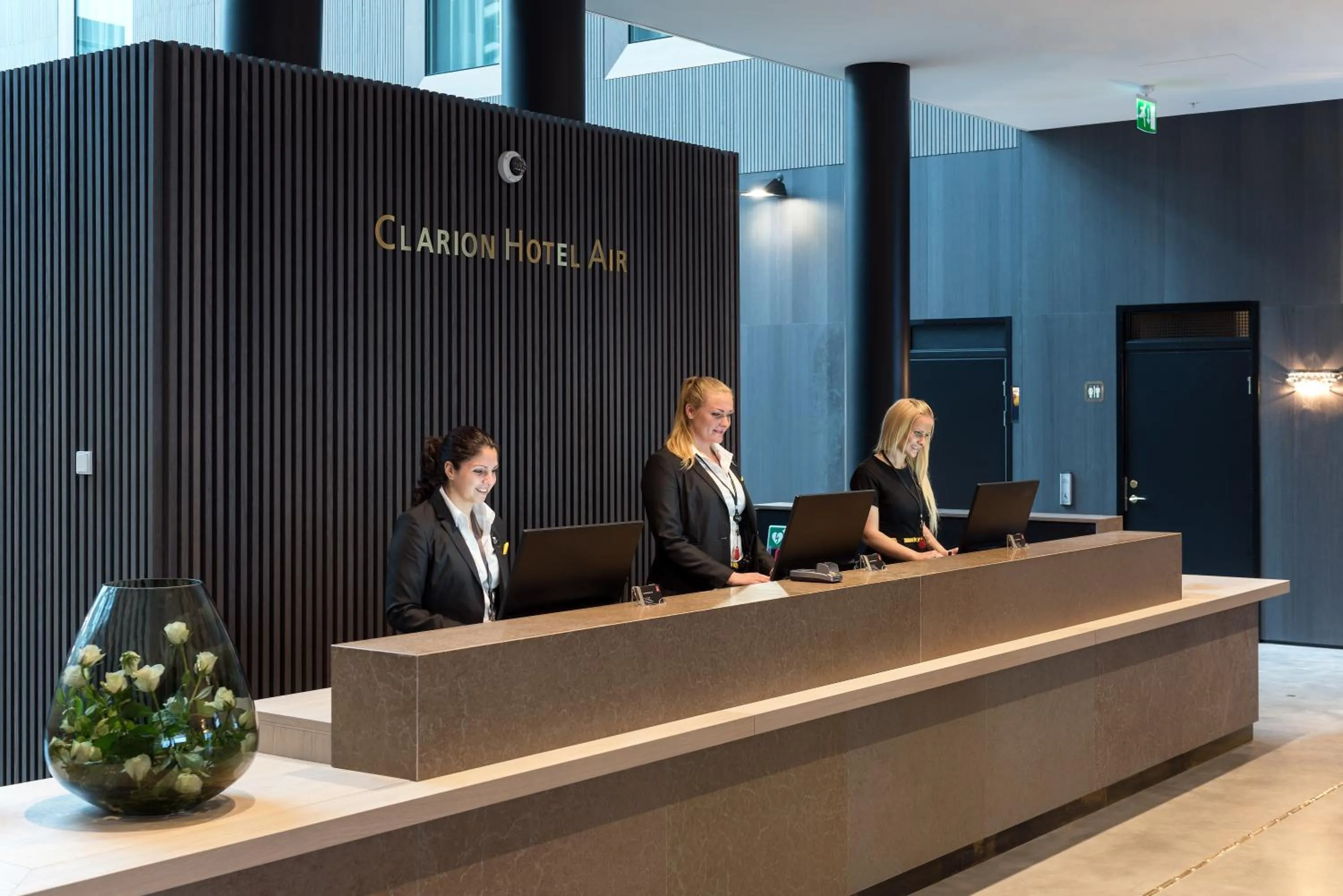 Lobby or reception in Clarion Hotel Air