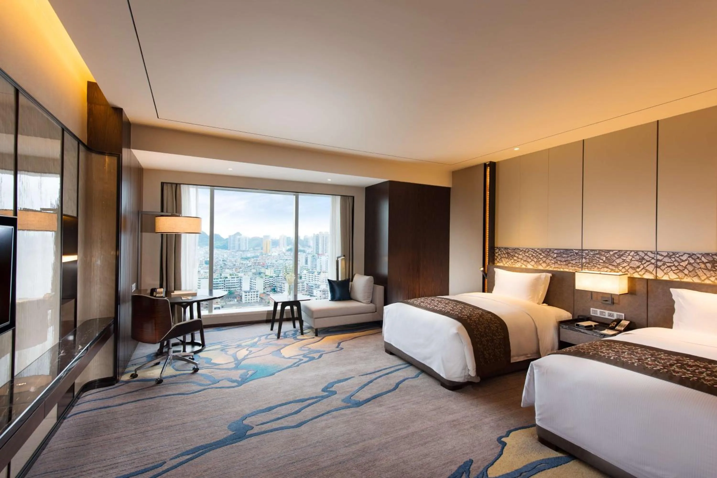 Bedroom in DoubleTree by Hilton Hotel Anshun