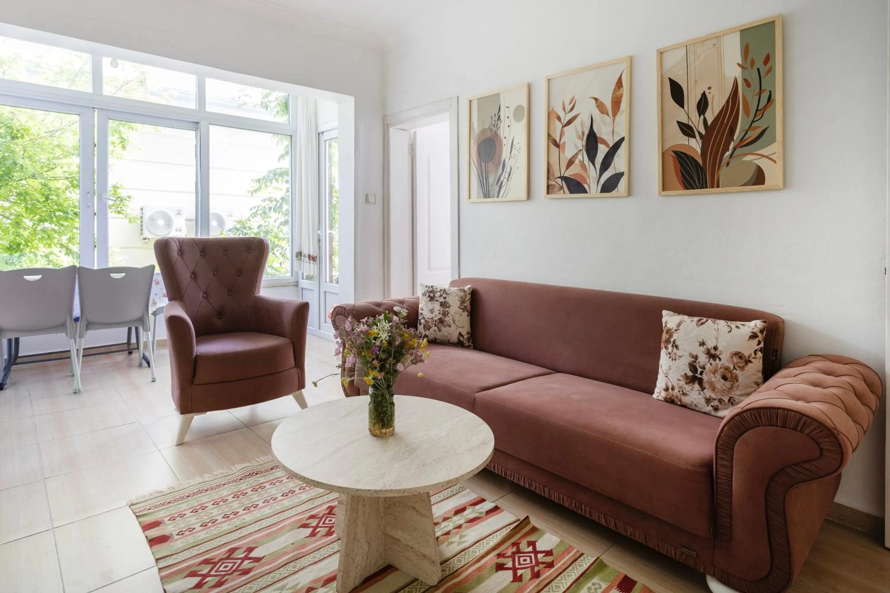 Living room in Kaya Apart Datca