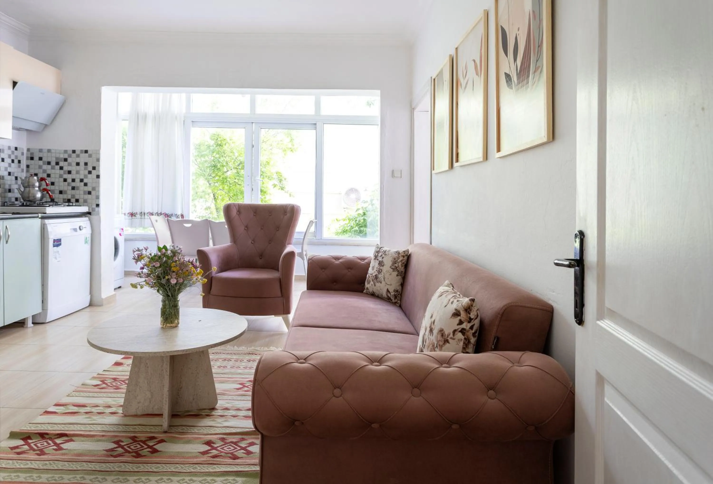 Living room in Kaya Apart Datca