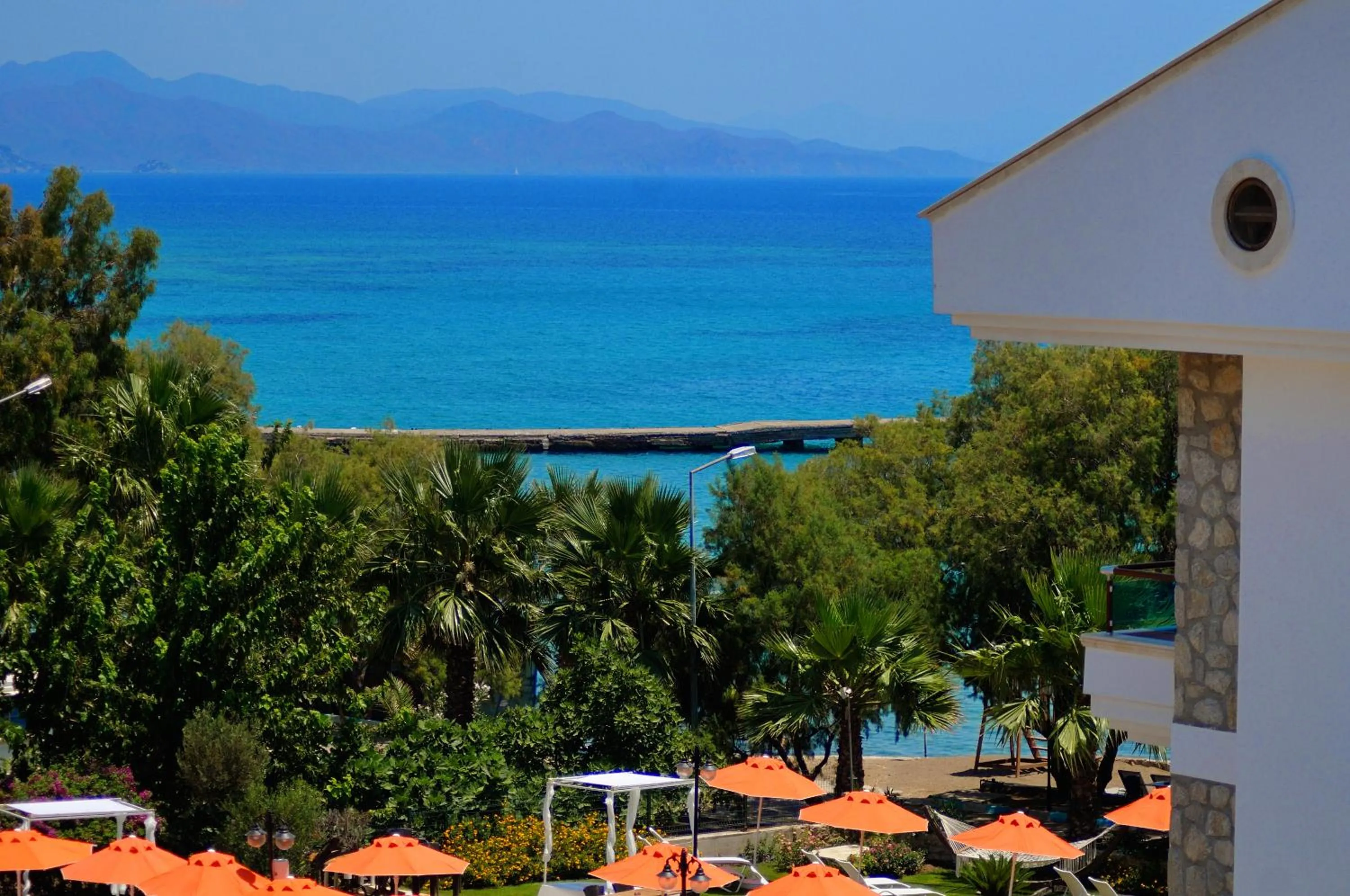 Communal lounge/ TV room in Kaya Apart Datca