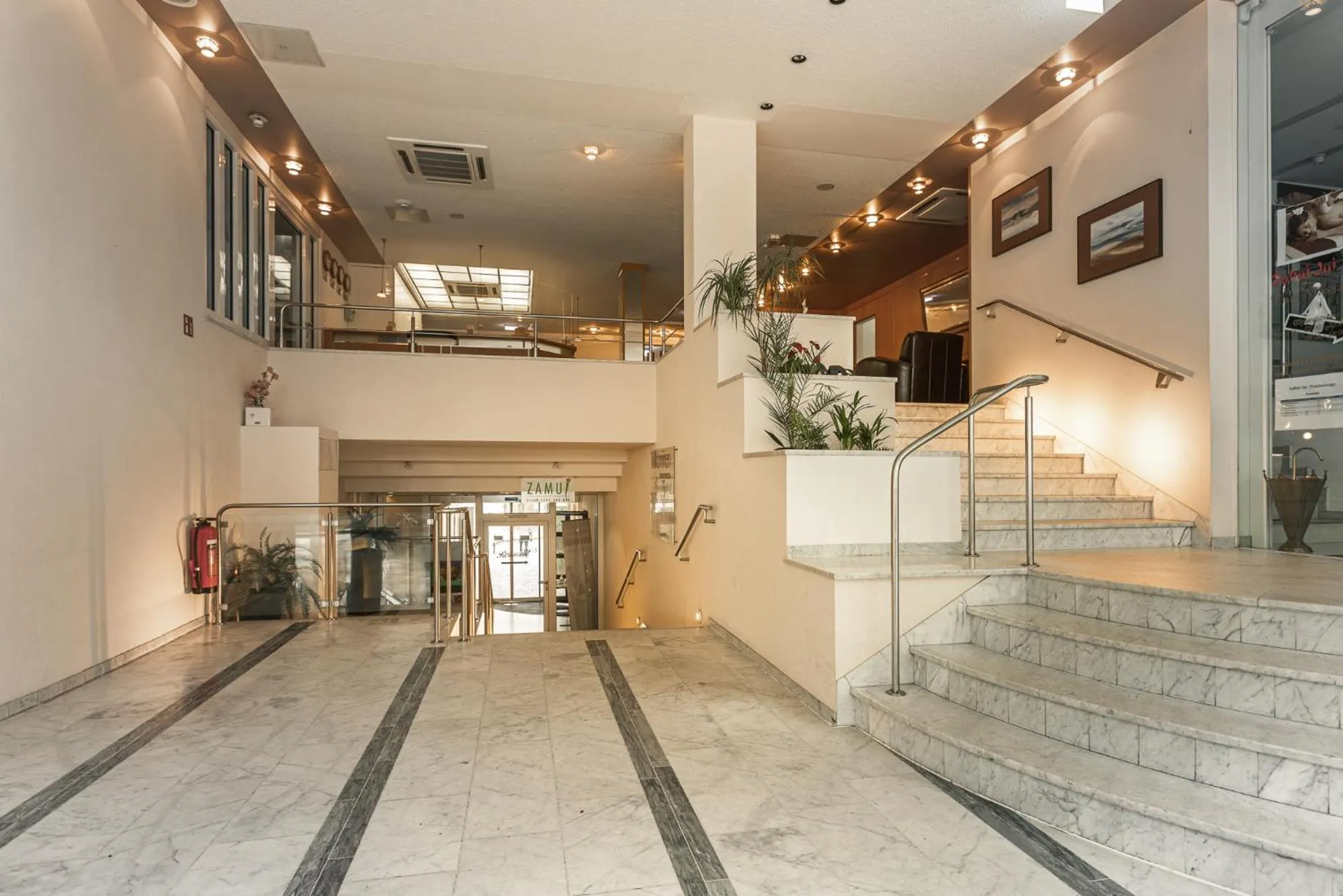 Lobby or reception in Hotel Quellenhof