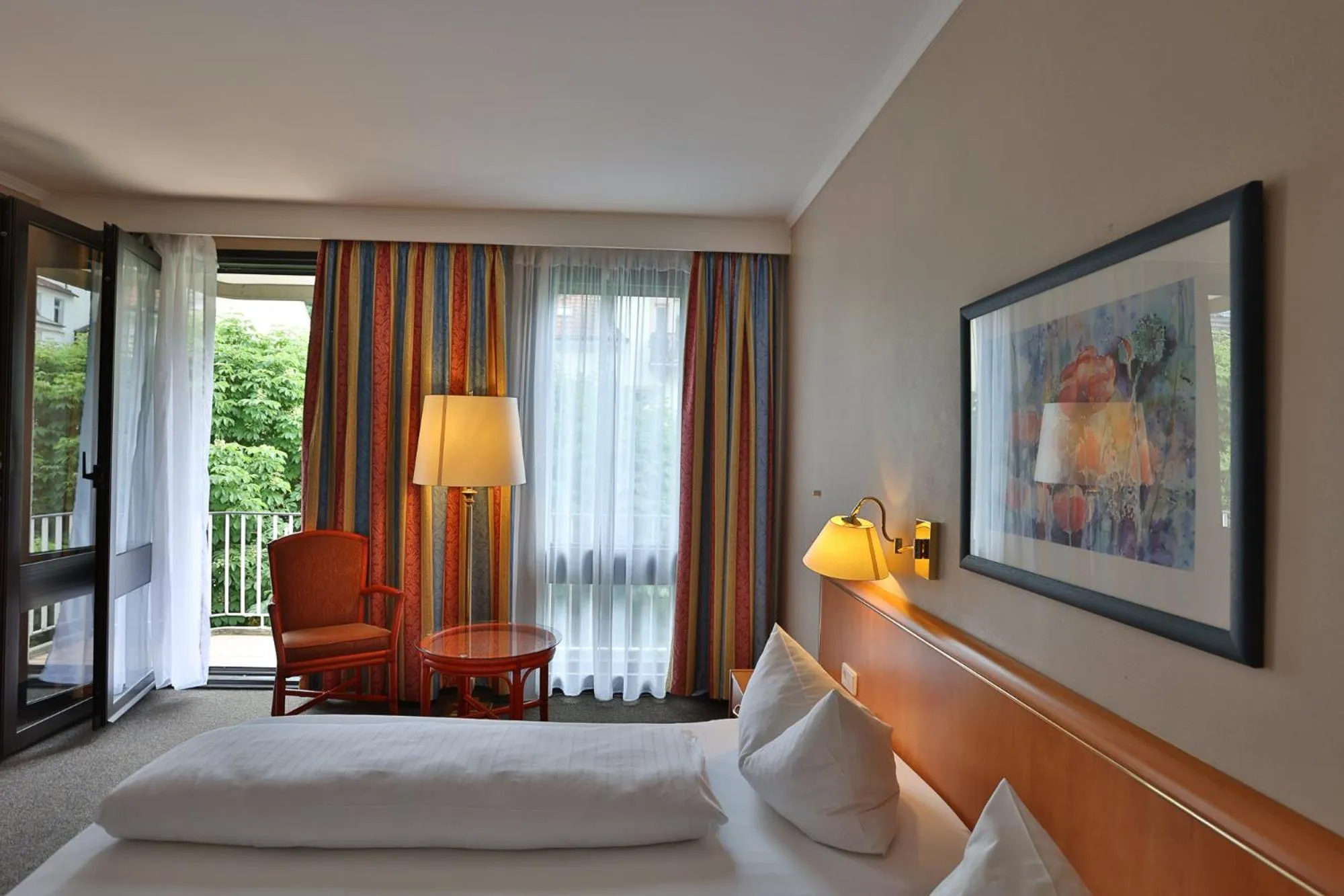 Photo of the whole room, Bed in Hotel Quellenhof