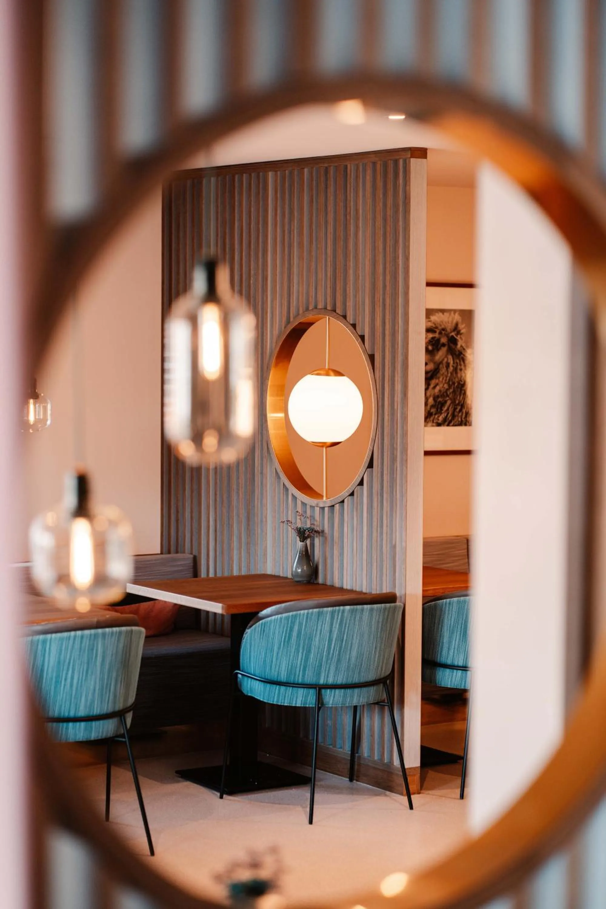 Seating area in Hotel Astra Maris