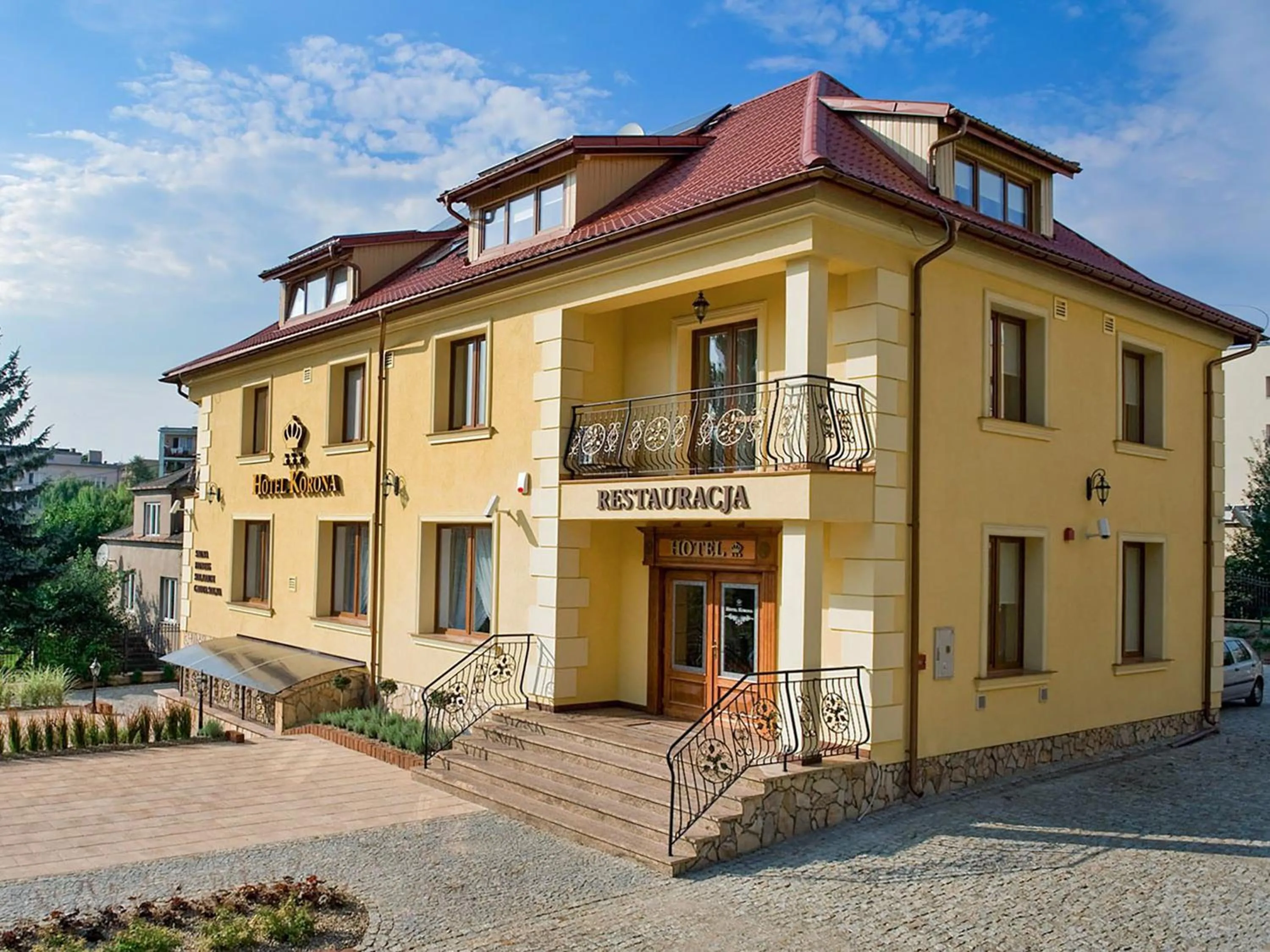Property building in Hotel Korona