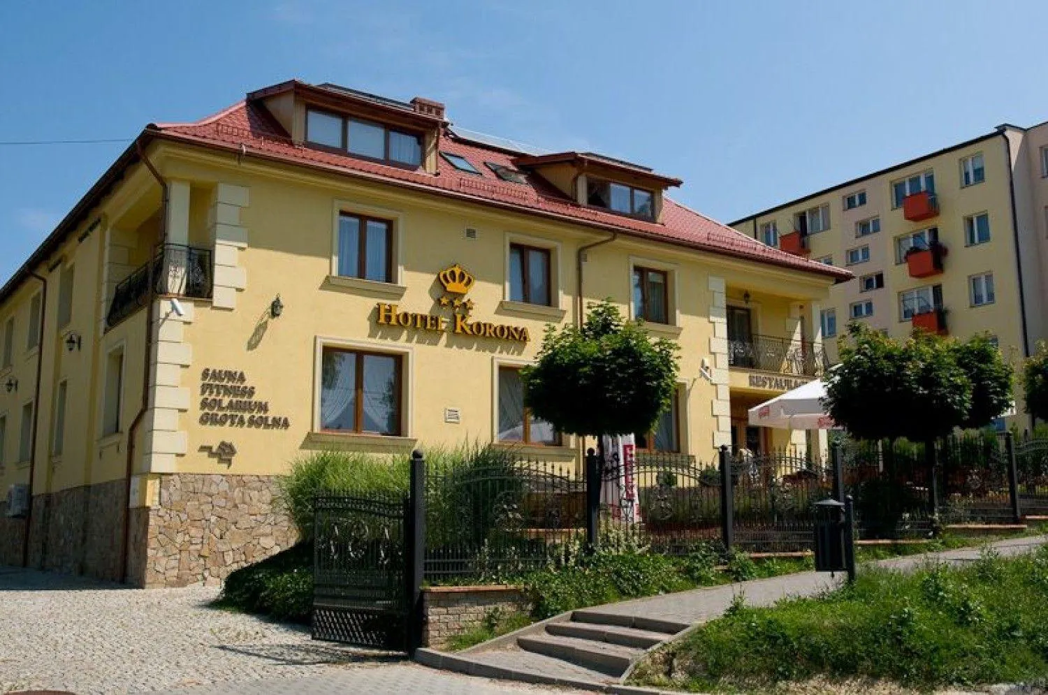 Property building in Hotel Korona