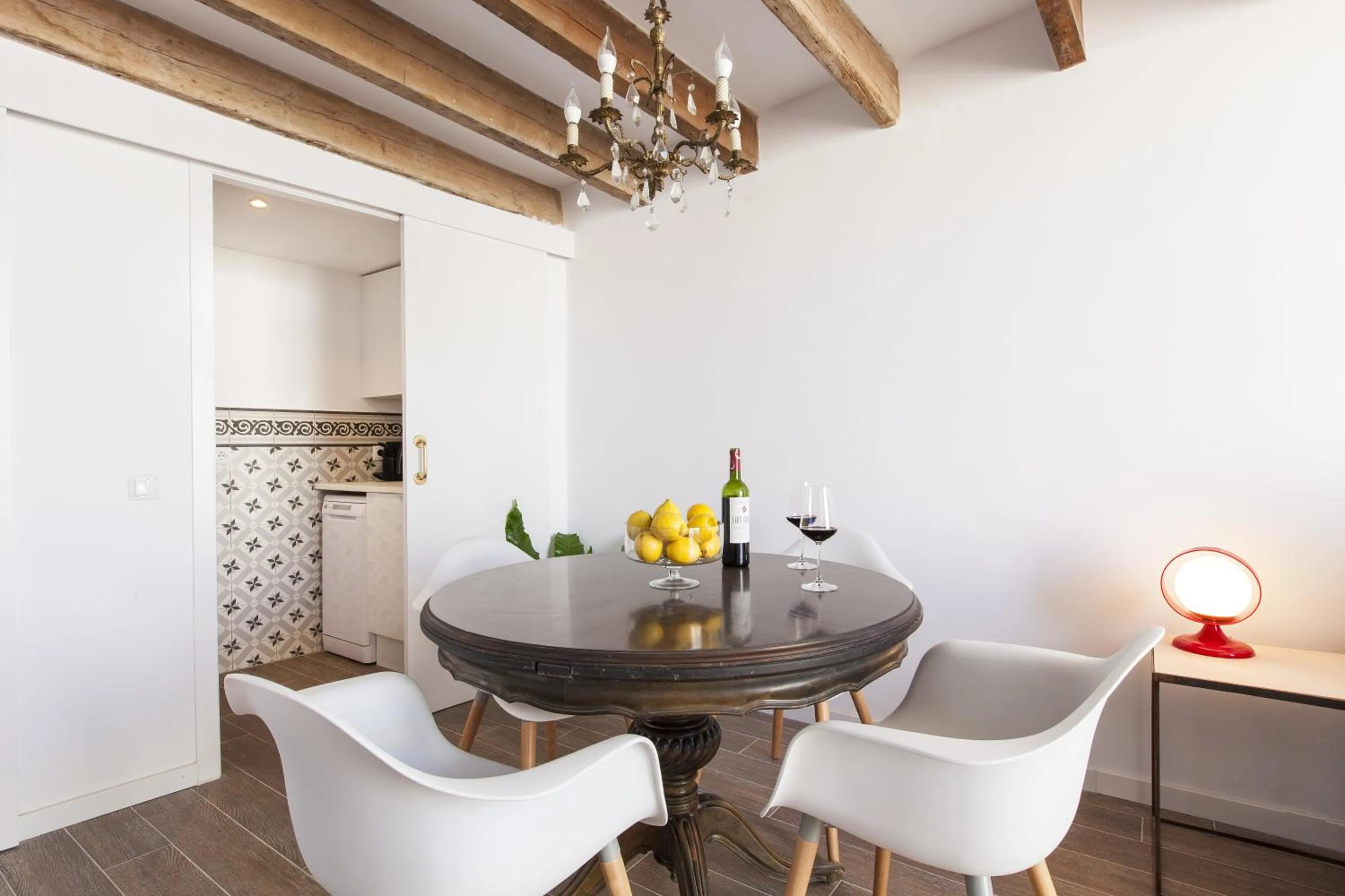 Kitchen or kitchenette in Aspasios Charming Flats