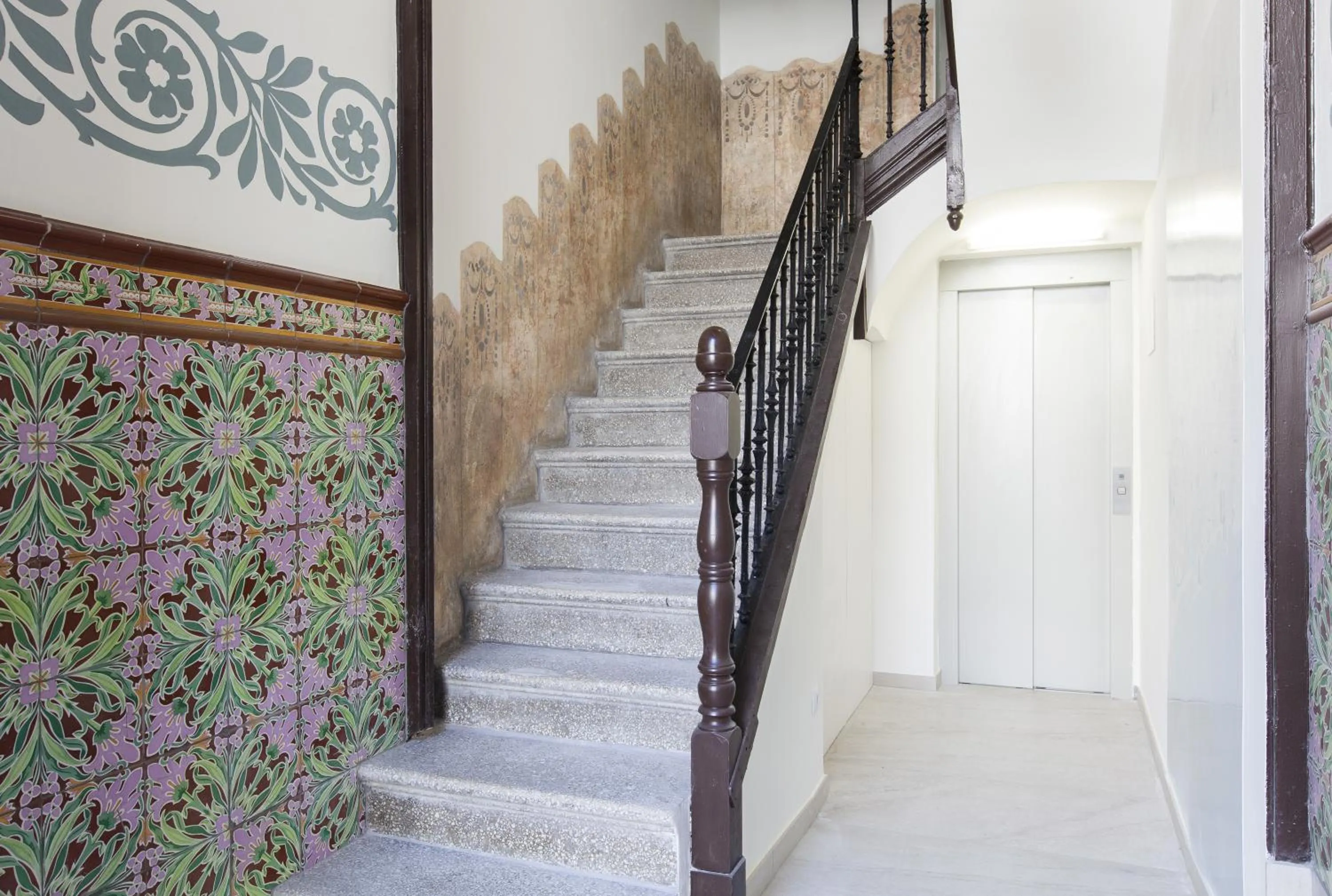 Lobby or reception in Aspasios Charming Flats