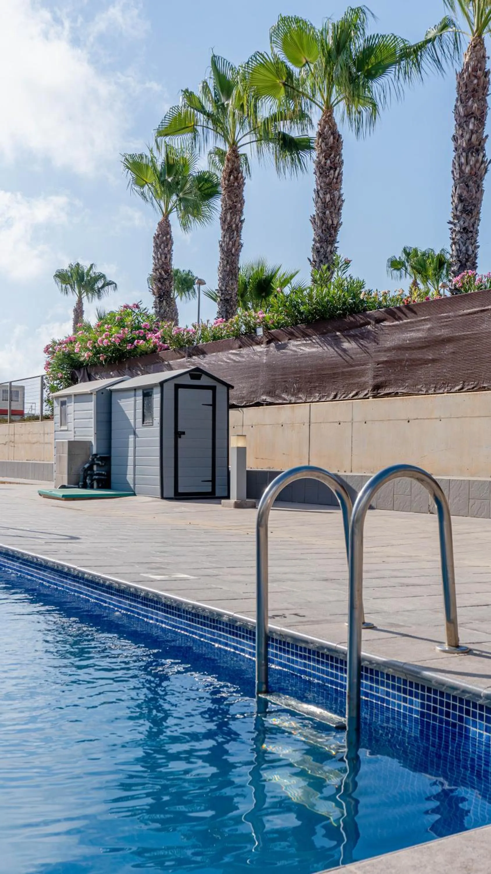 Swimming pool in Albergue Las Salinas