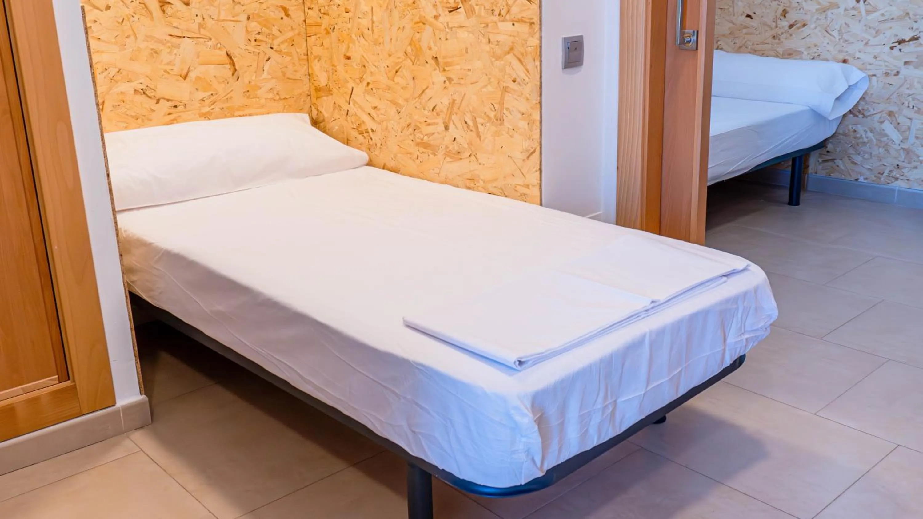 Bed in Albergue Las Salinas