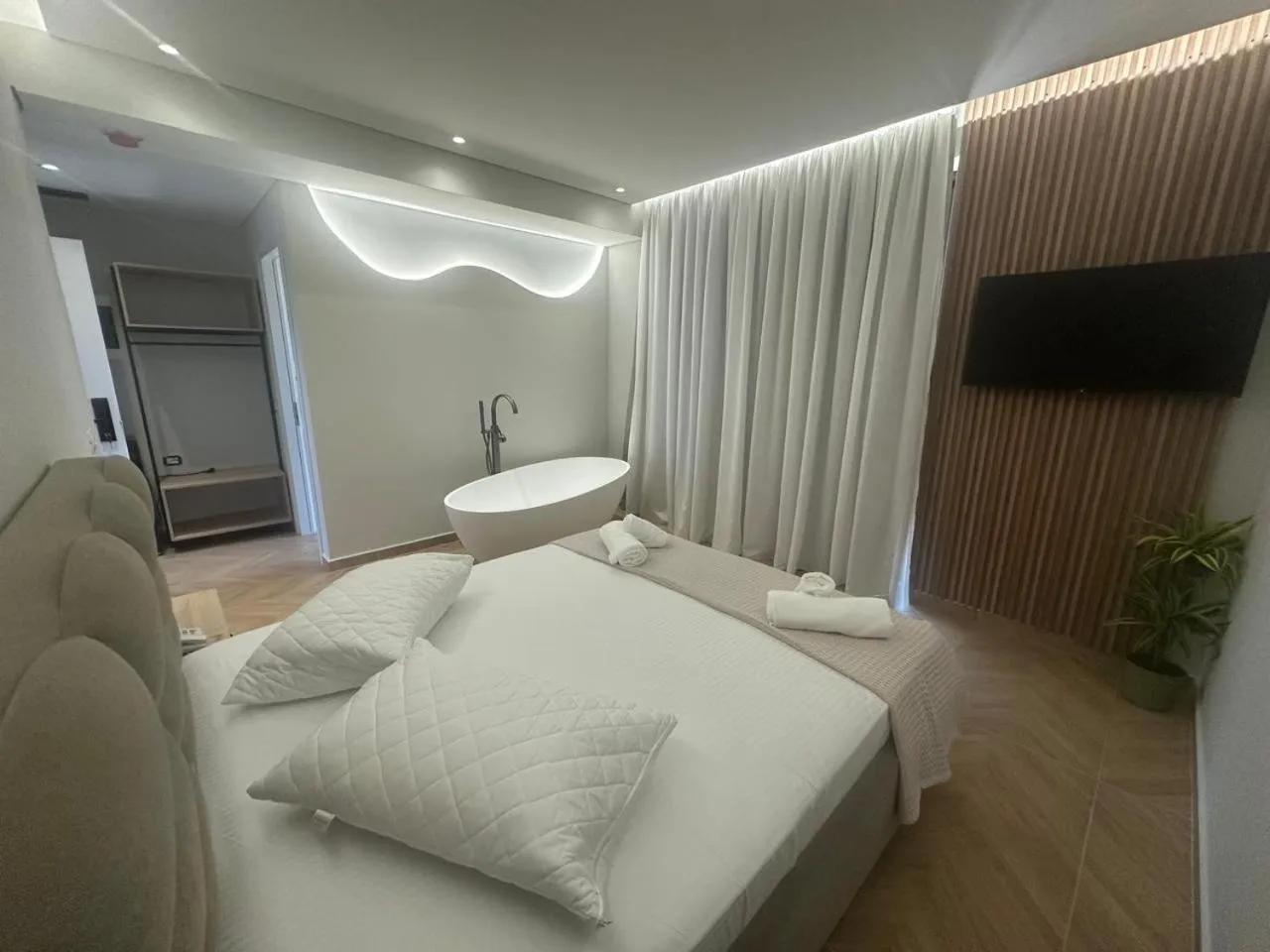 Bedroom, Bed in Hotel Parid