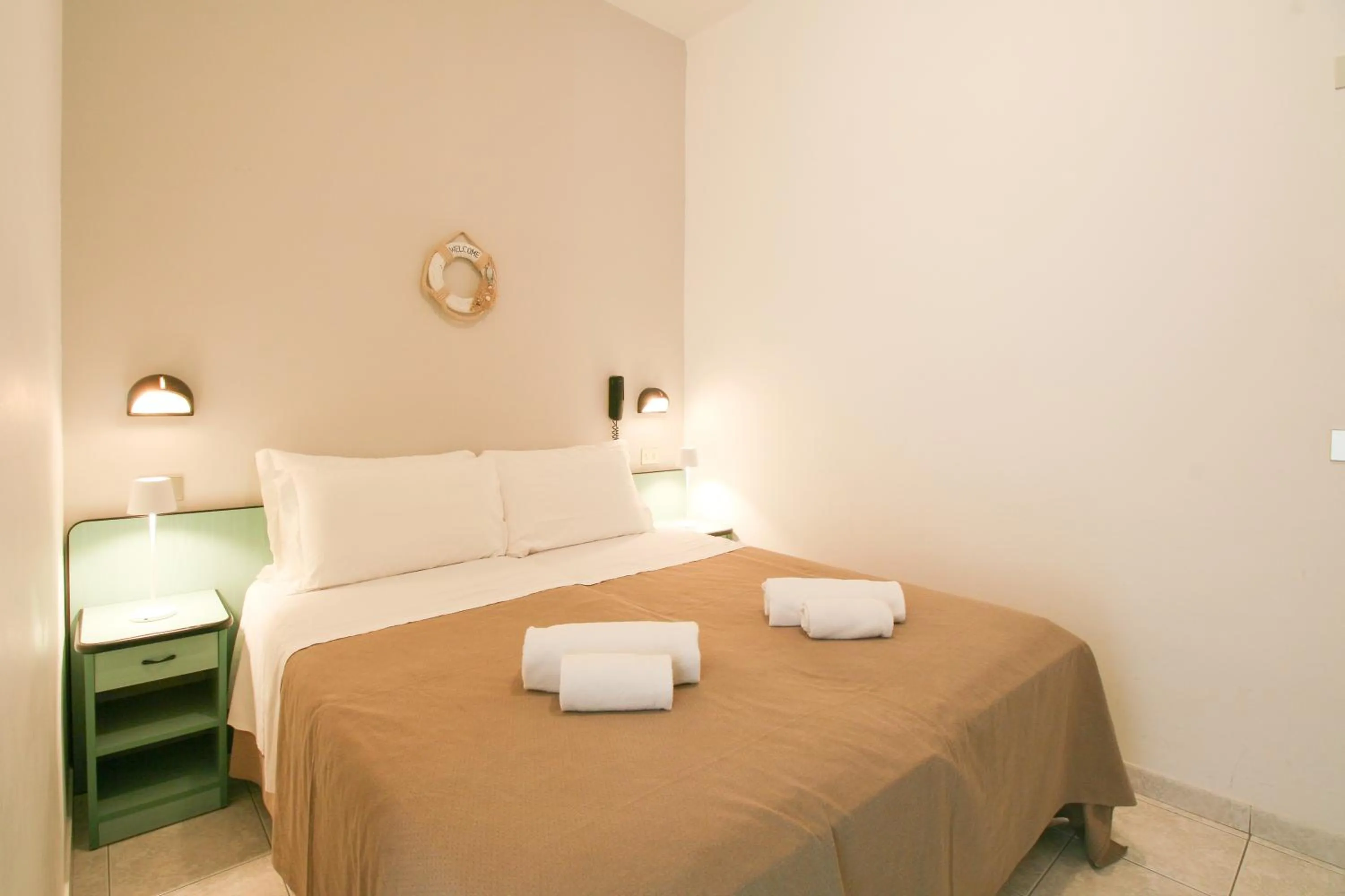 Bed in Ambra Hotel Cattolica