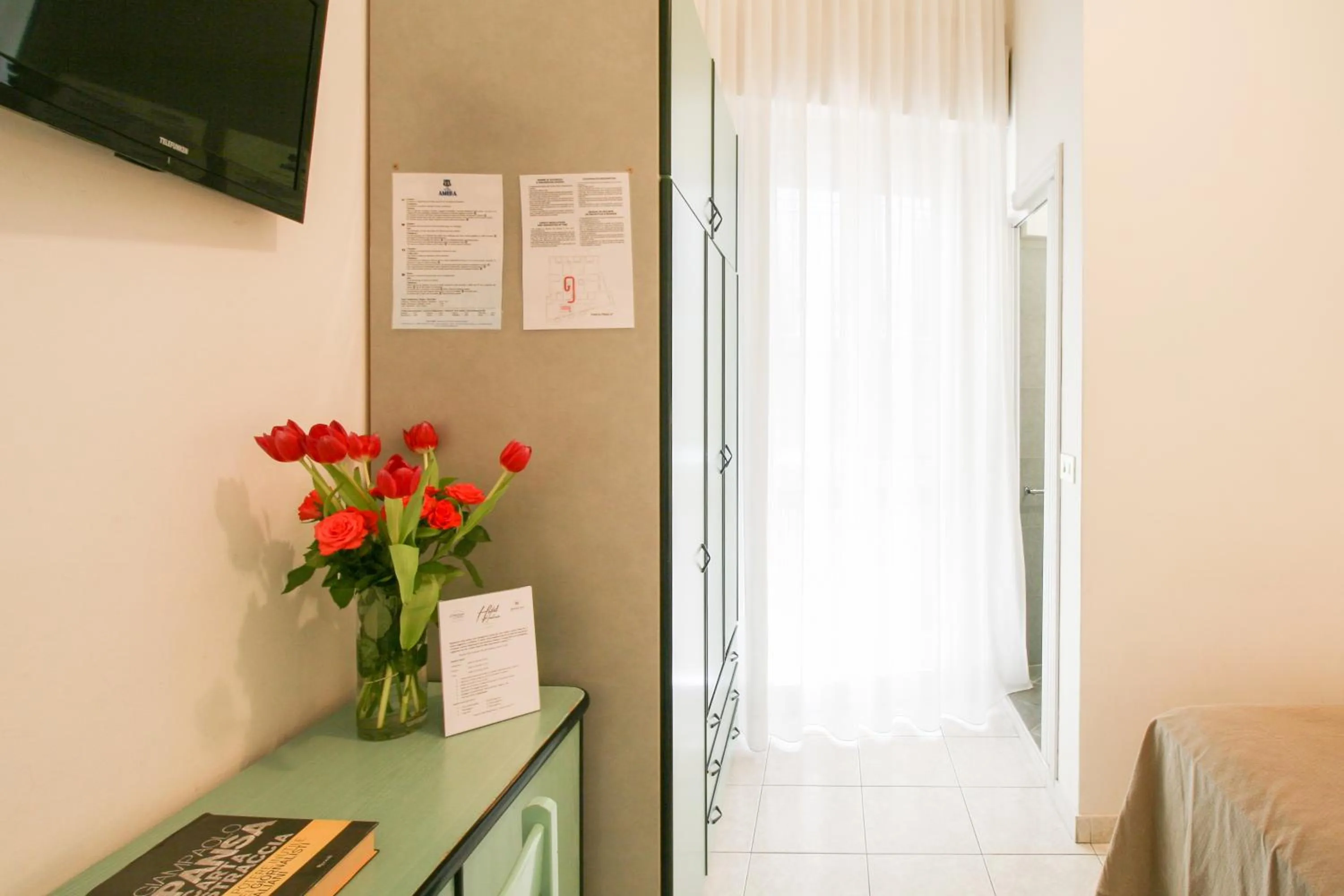 Bedroom in Ambra Hotel Cattolica